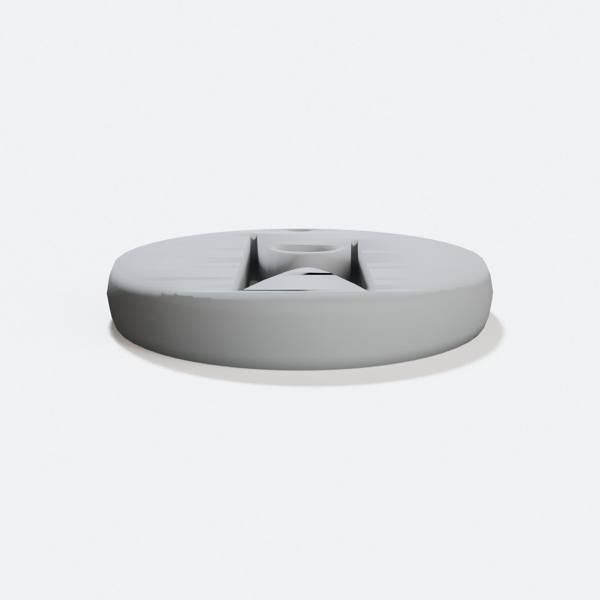 Happy Humanist 3D Printed Ornament, hero tilt