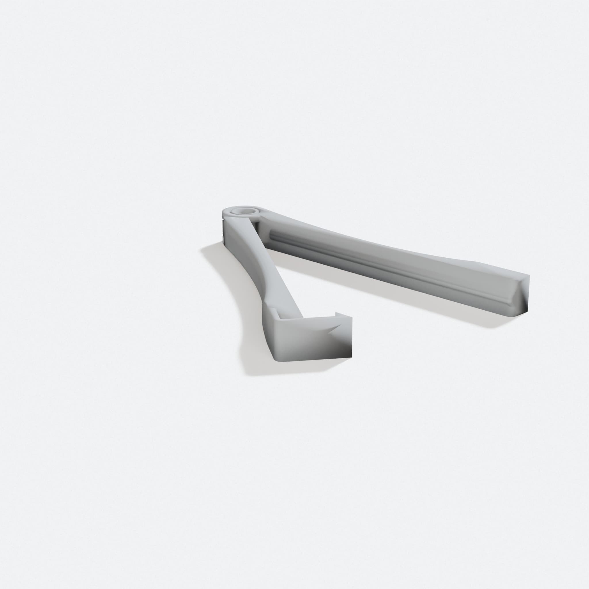 3D Printed Bag Clip for Kitchen Organization, turn three quarter