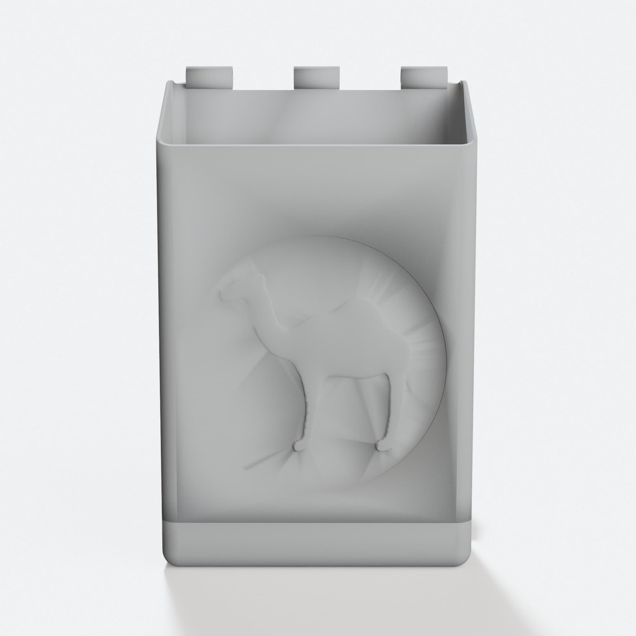 3D Printed Cigarette Box Organizer, hero tilt