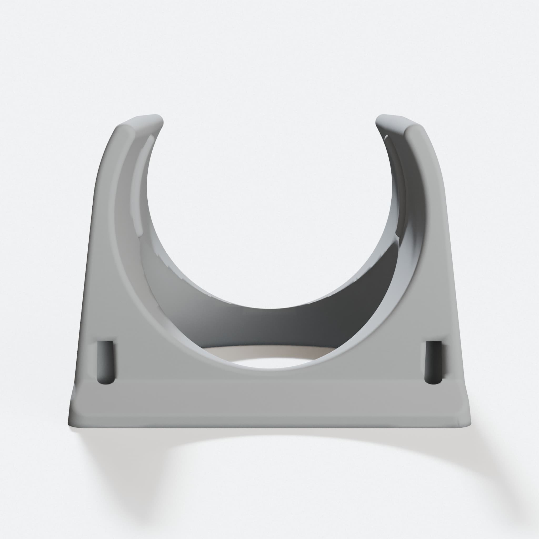 E3D v6 Fan Duct for Threaded Mount 3D Printed, hero tilt