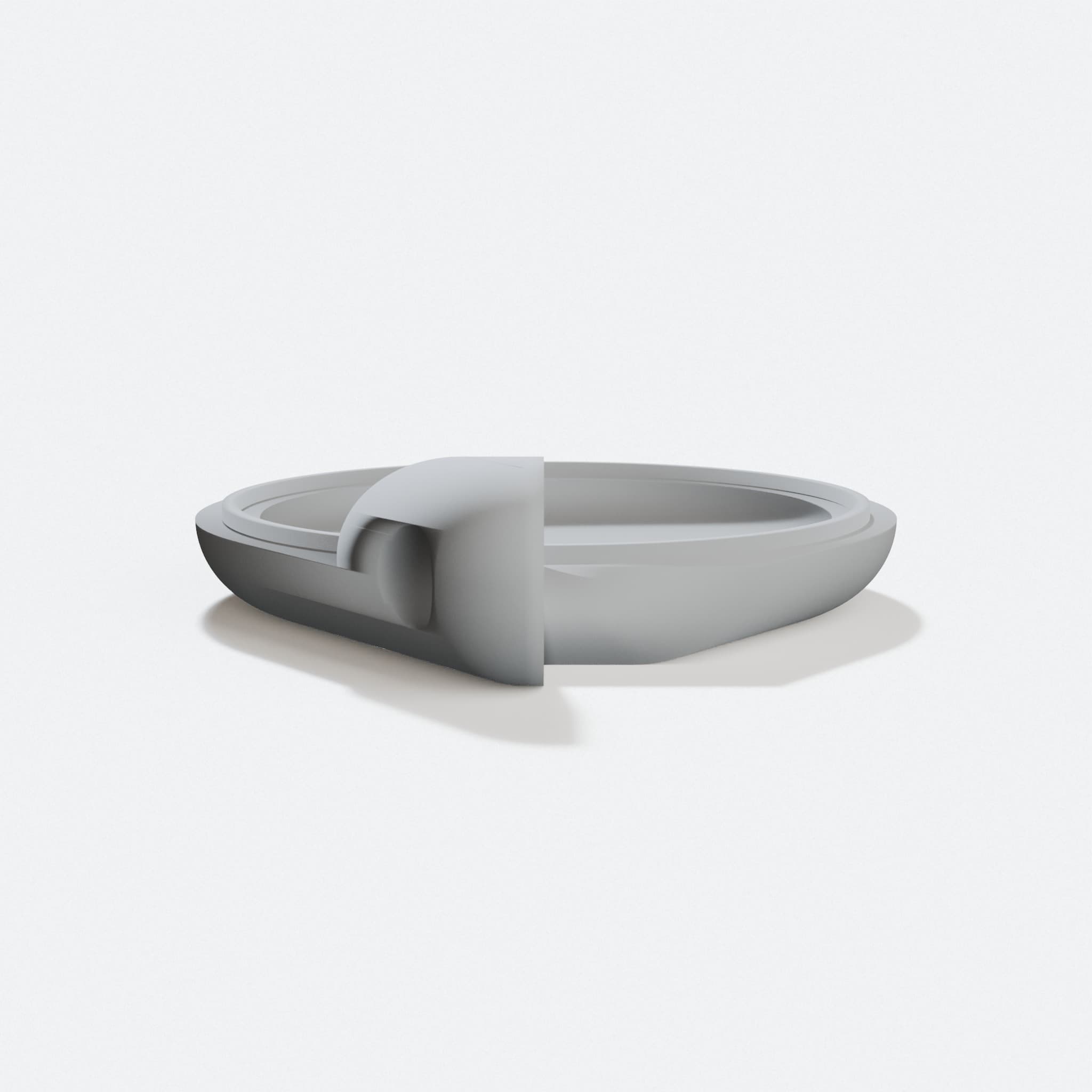 Compatible with Apple AirTag Case 3D Printed, hero tilt