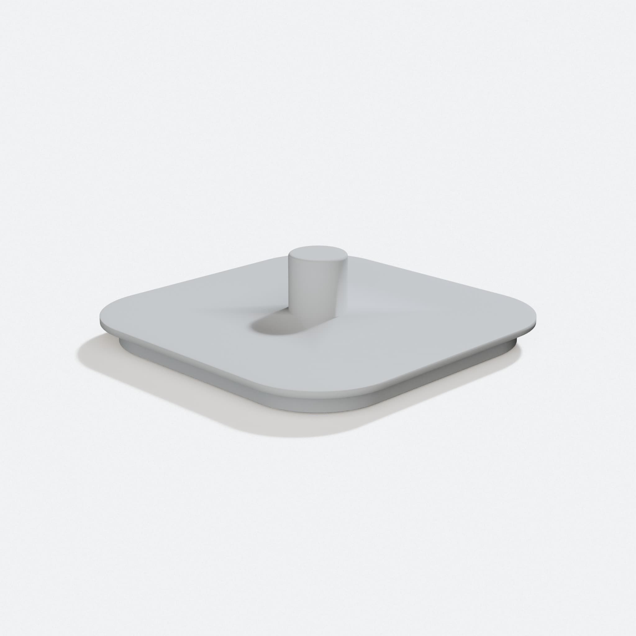 VÄXER Lid Cover, 3D Printed Home Decor, turn three quarter