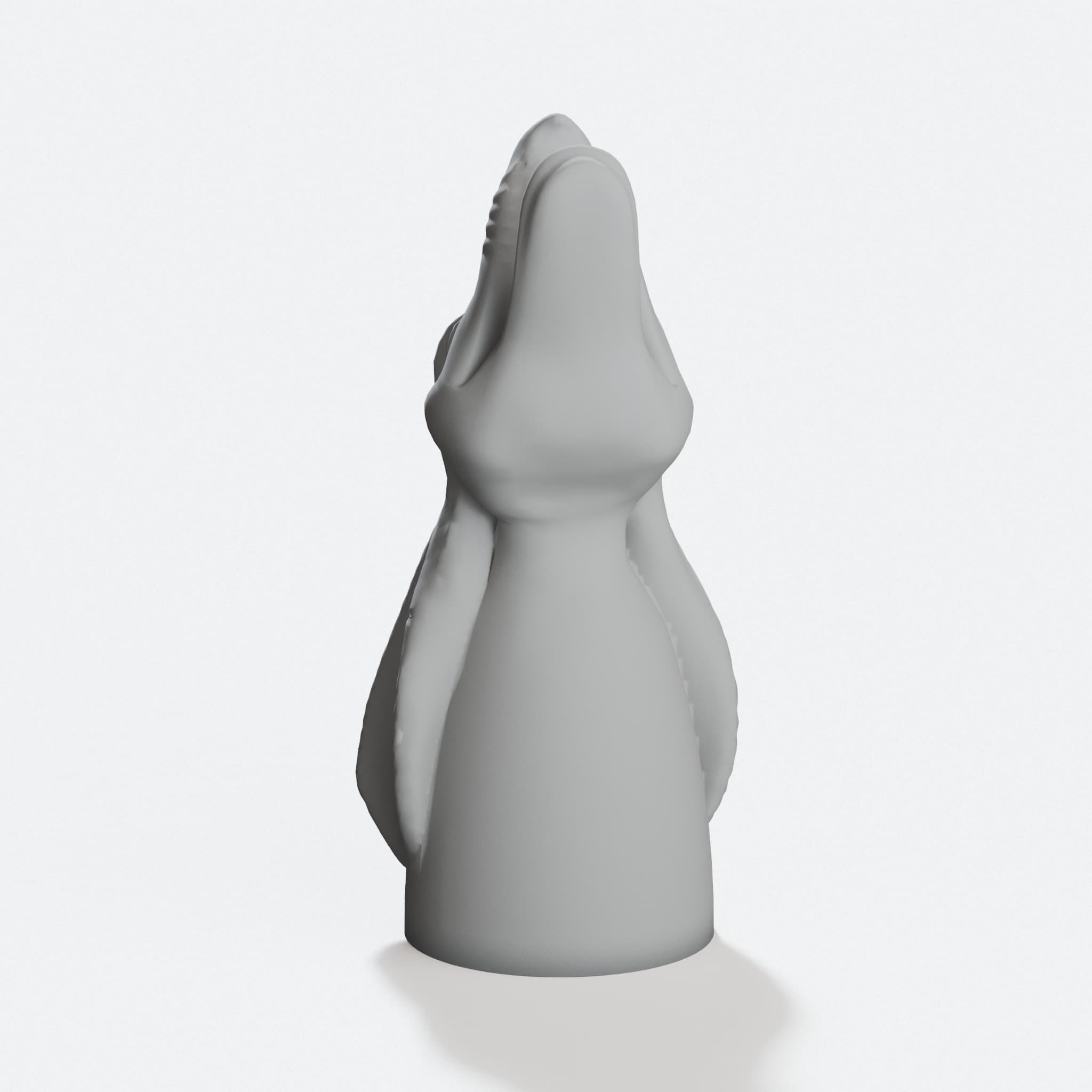 Drabocket V1 - Dragon Rabbit Rocket Nose Cone, hero tilt
