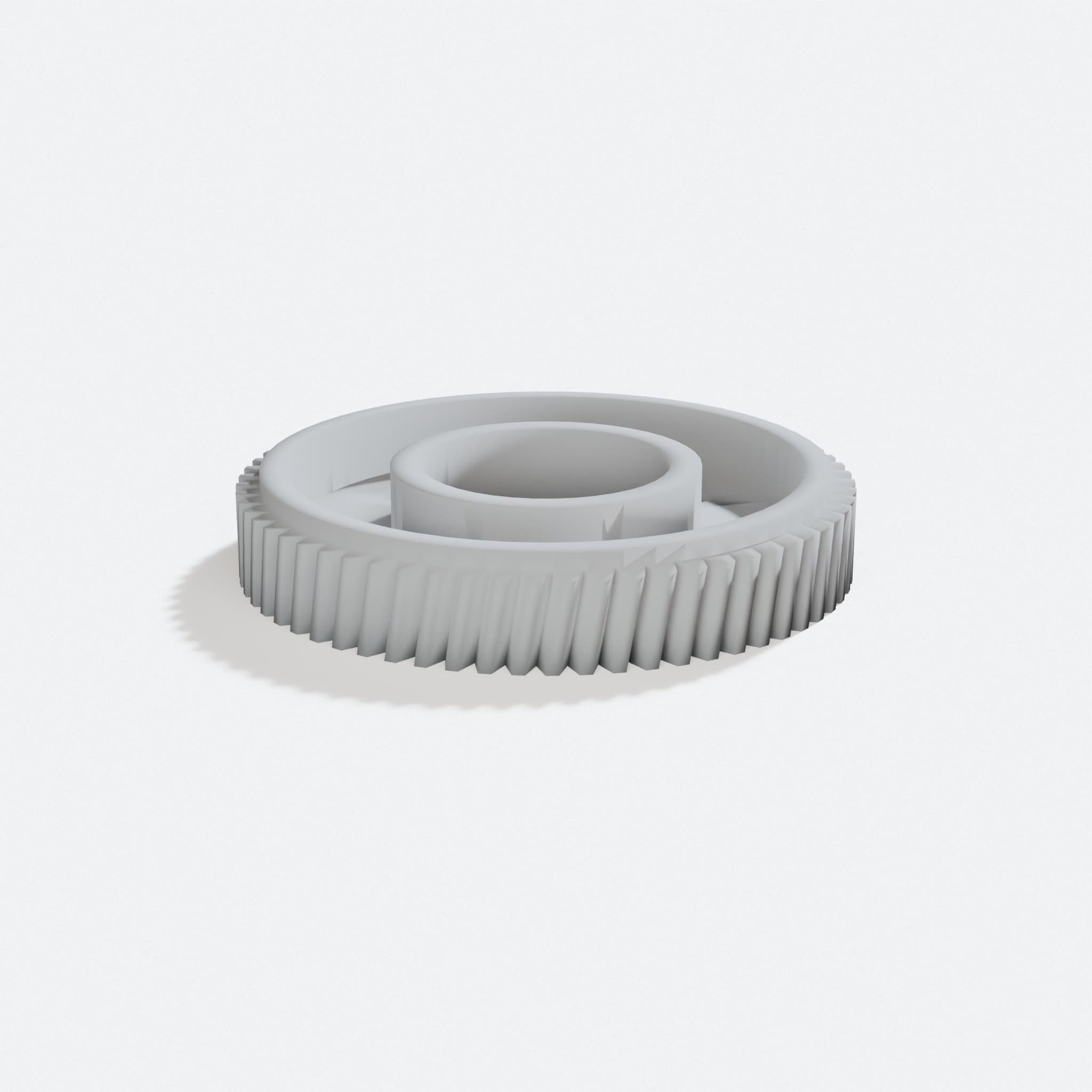 Mazda 626 Window Lifter Gear 3D Printed Car Accessory, turn three quarter