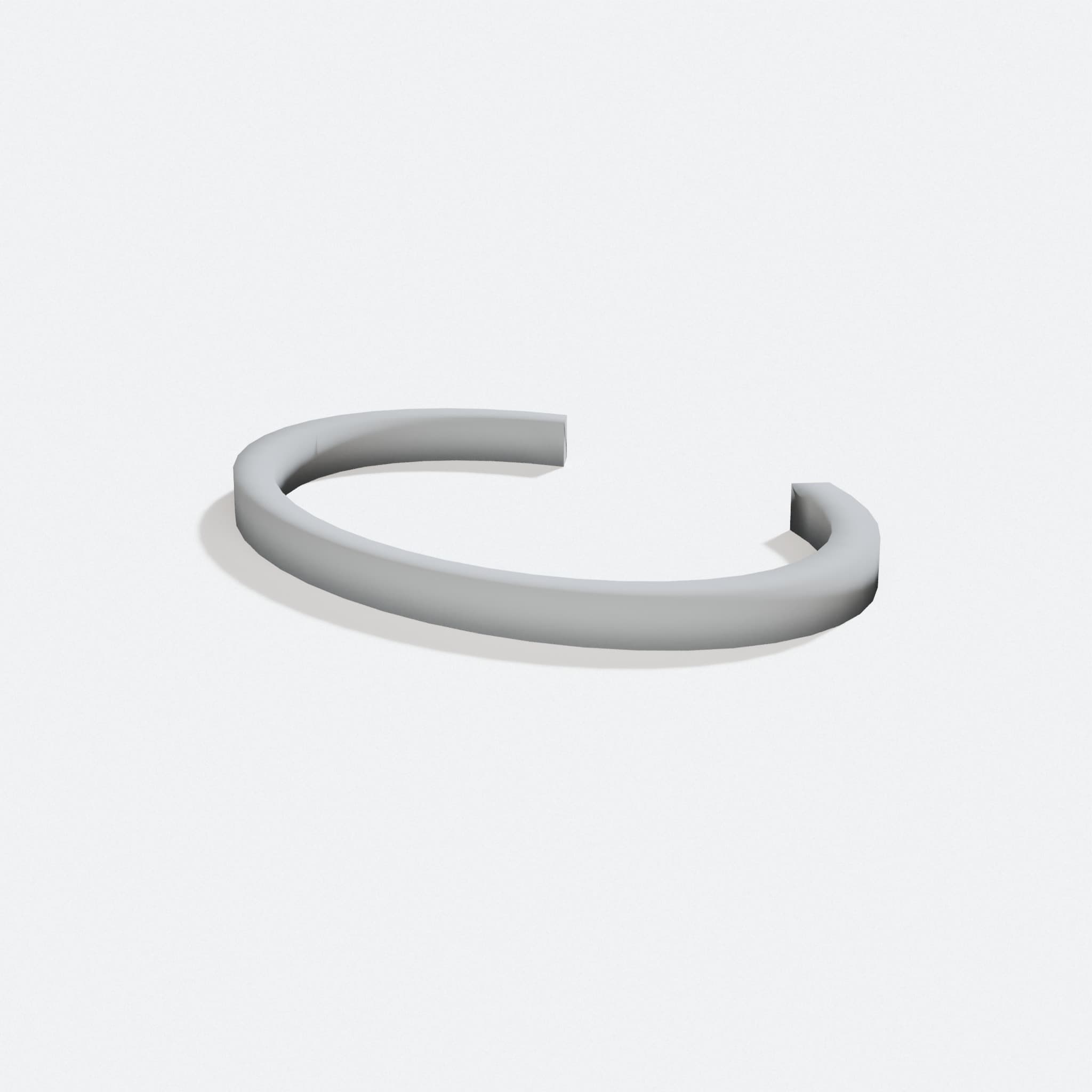 Bracelet V2 3D Printed Gift Wearable, turn three quarter