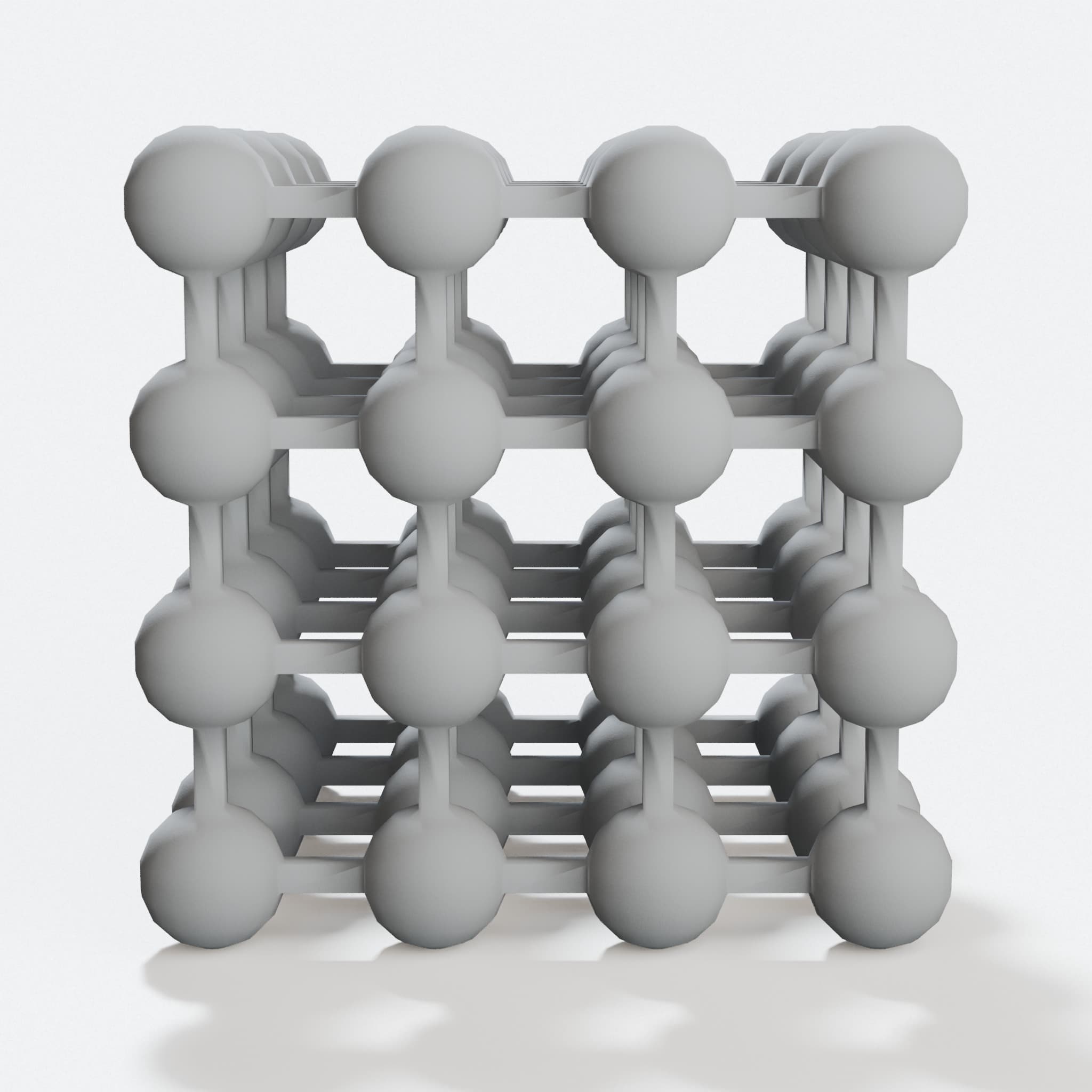Parametric Decor Cube – Customizable 3D Printed Wall Art, hero tilt