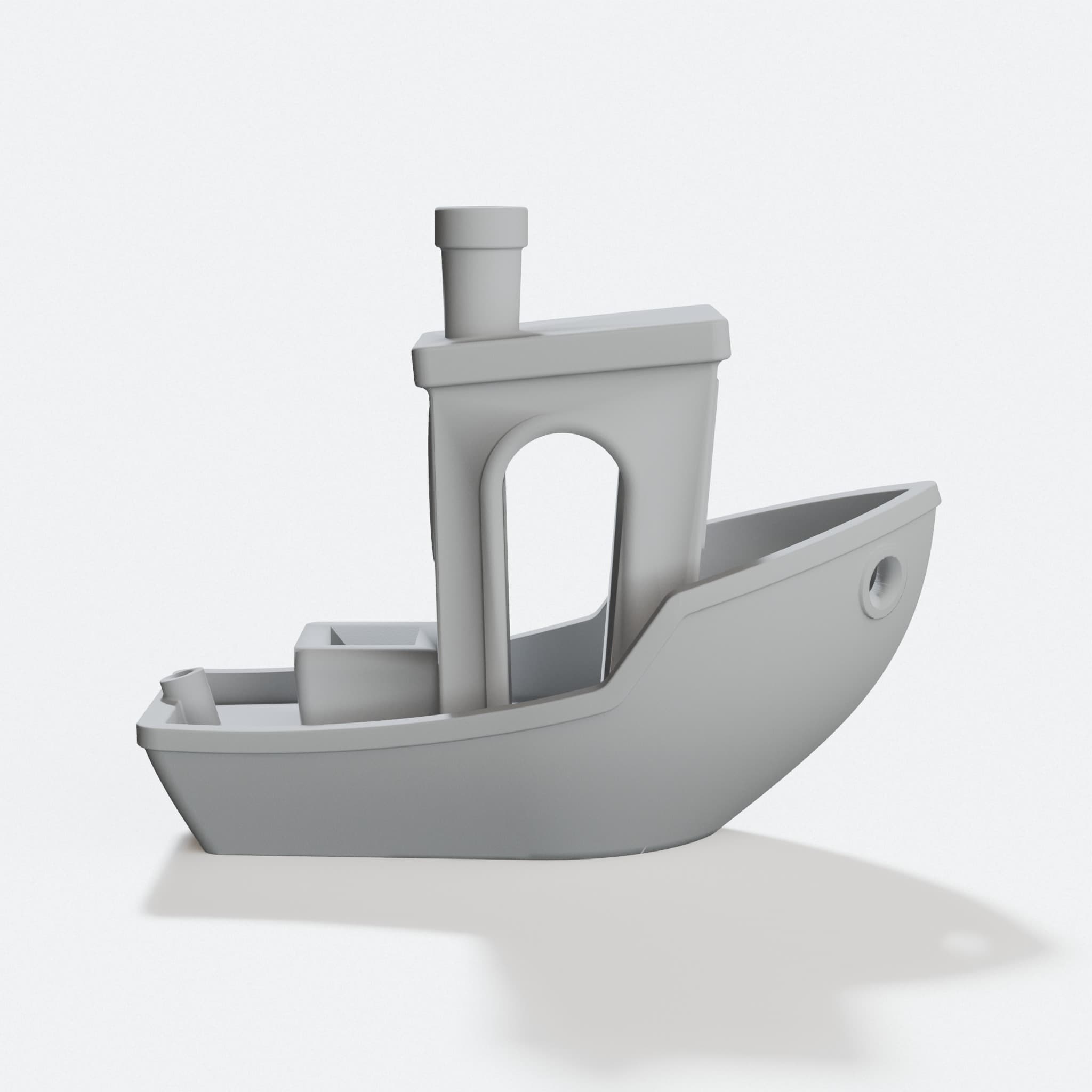 SpeedBenchy 3D Printer Speed Test Benchmark, hero tilt