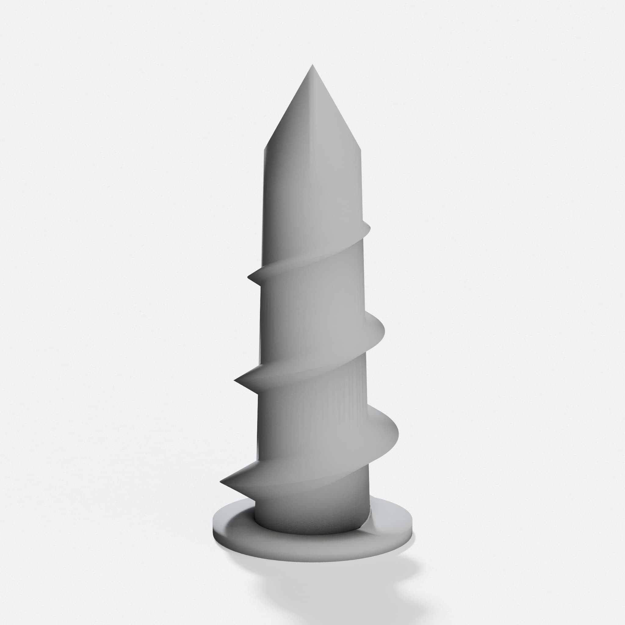 Self-Drilling Plasterboard Wall Plug for Drywall, hero tilt