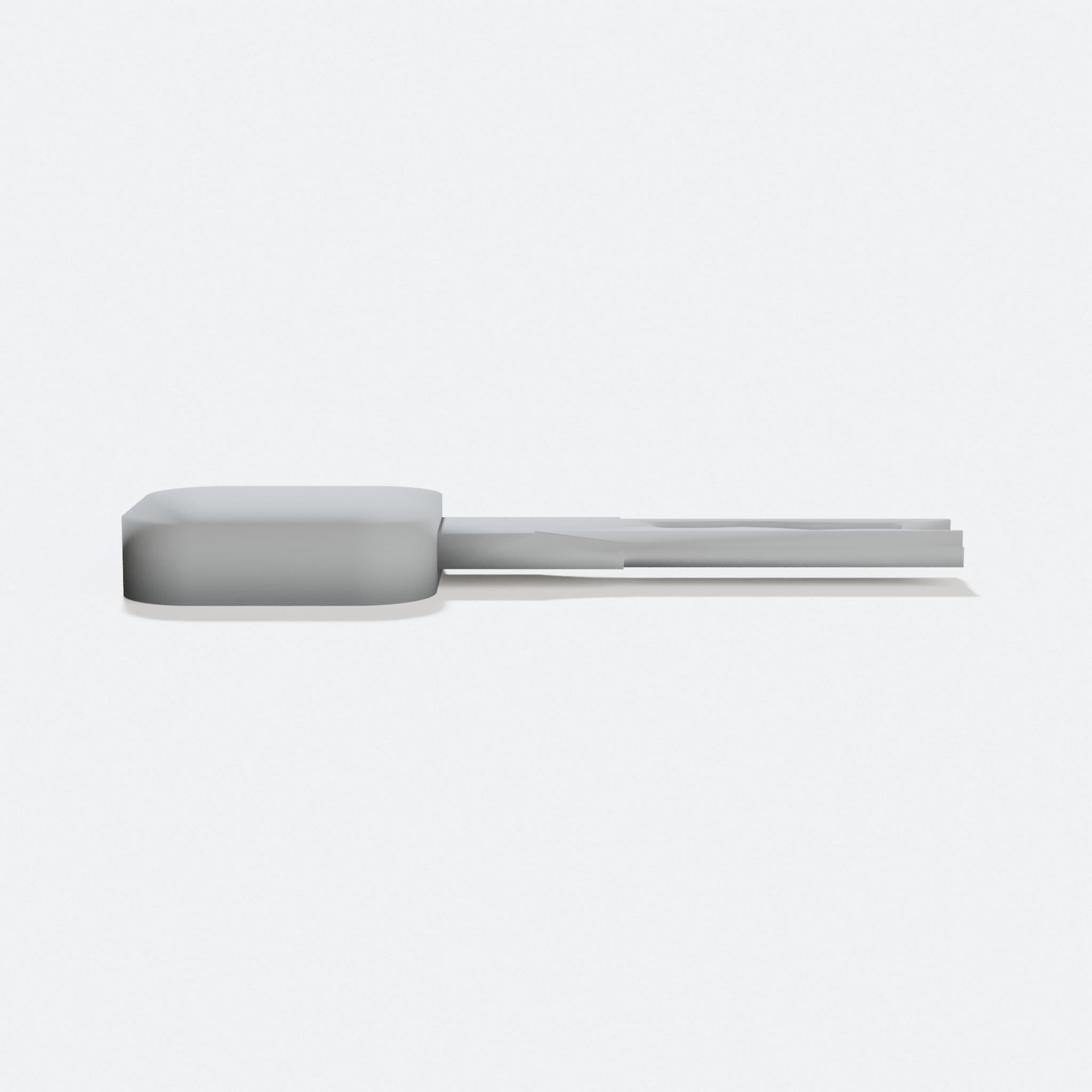 Audi HU66A-P 3D Printed Car Key, hero tilt