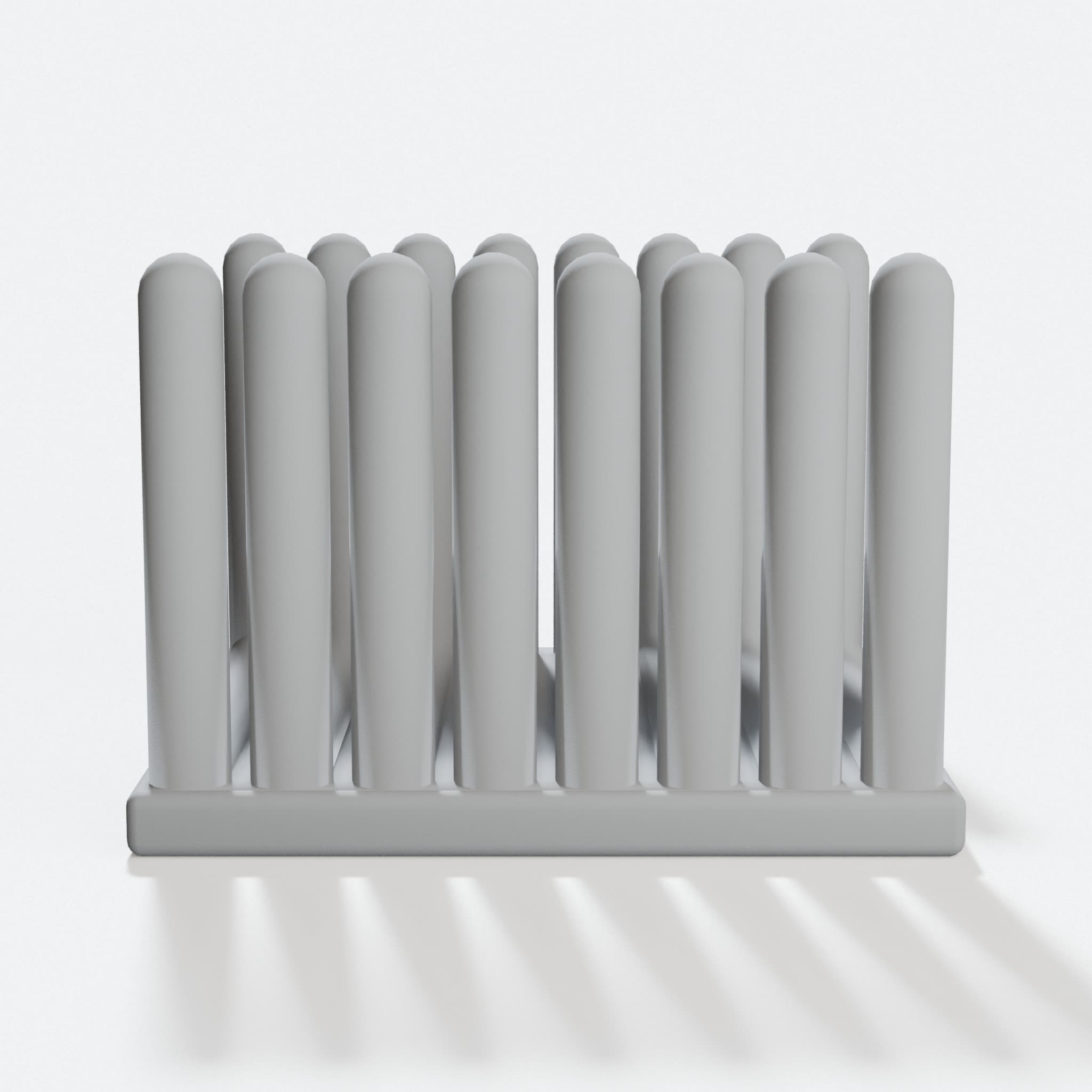 3D Printed Patch Cable Organizer, hero tilt