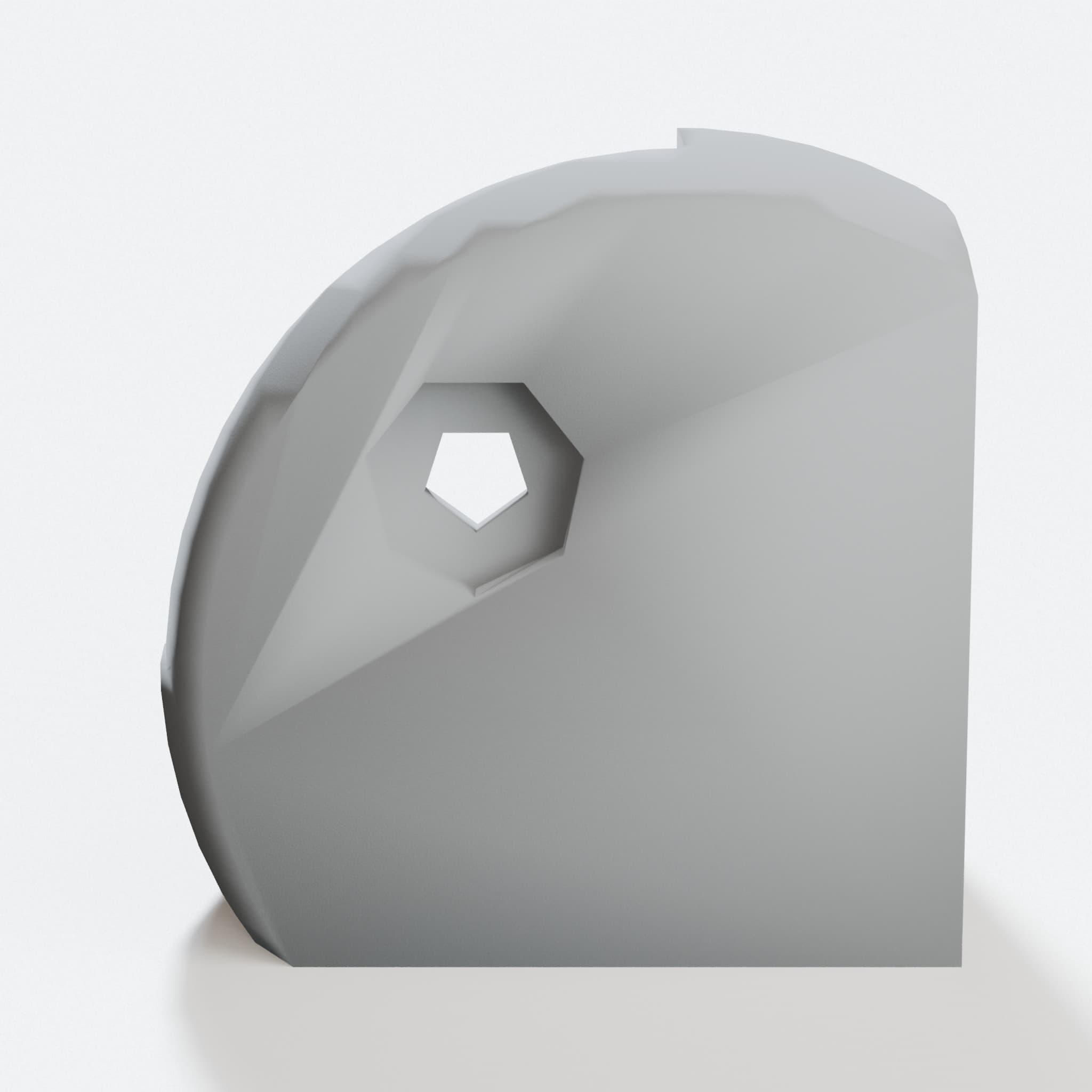 Acrylic Box Vertex 3D Printed Organizer, hero tilt