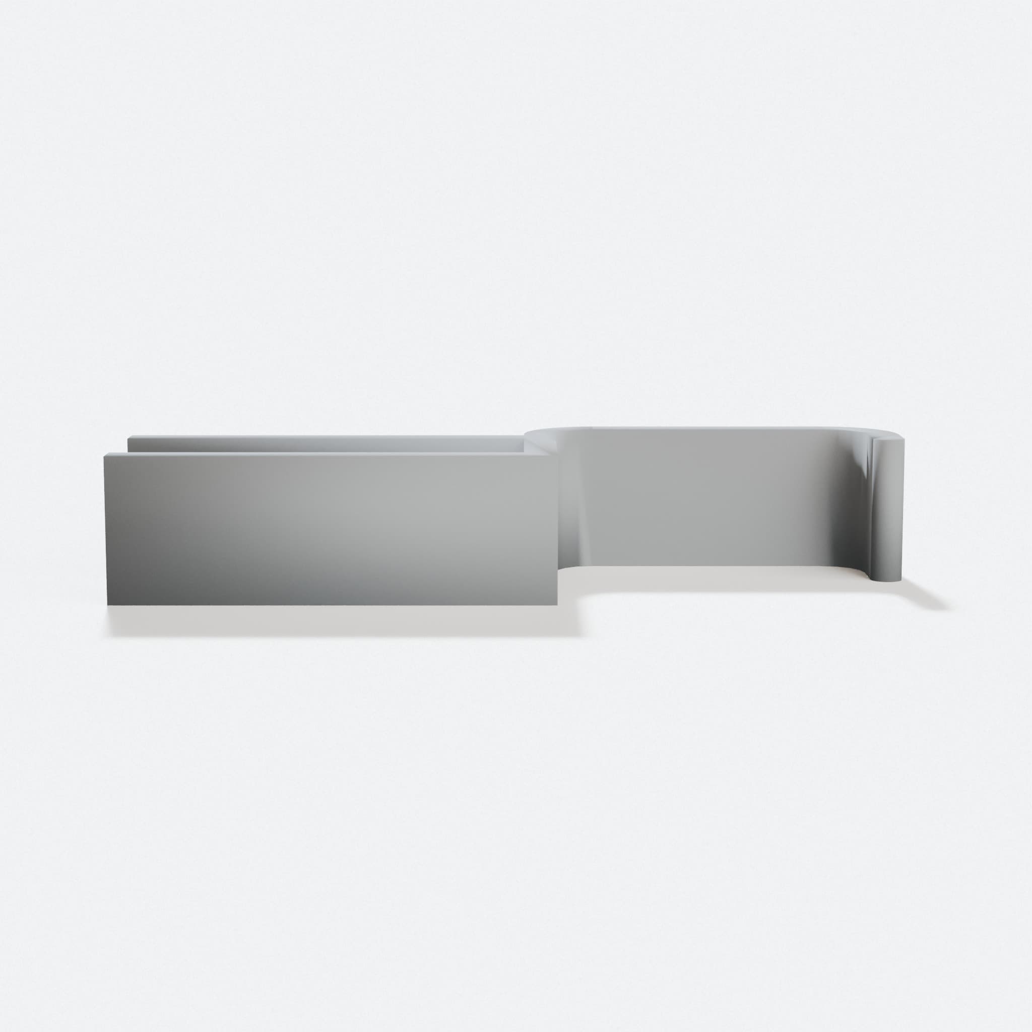 Customizable Shelf Hook Organizer for 3D Printing, hero tilt