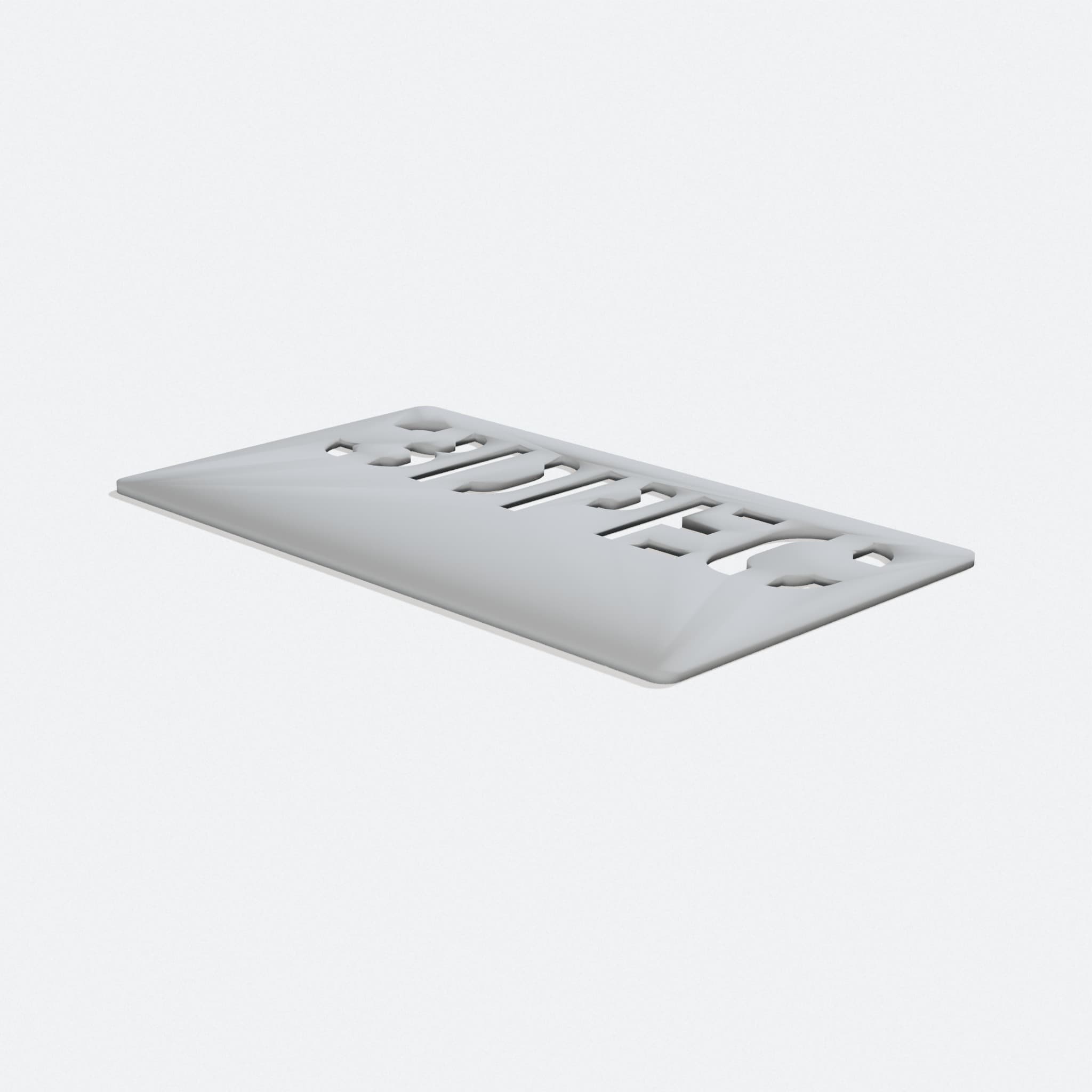 3D Print Estimation Calculator Desk Accessory, turn three quarter