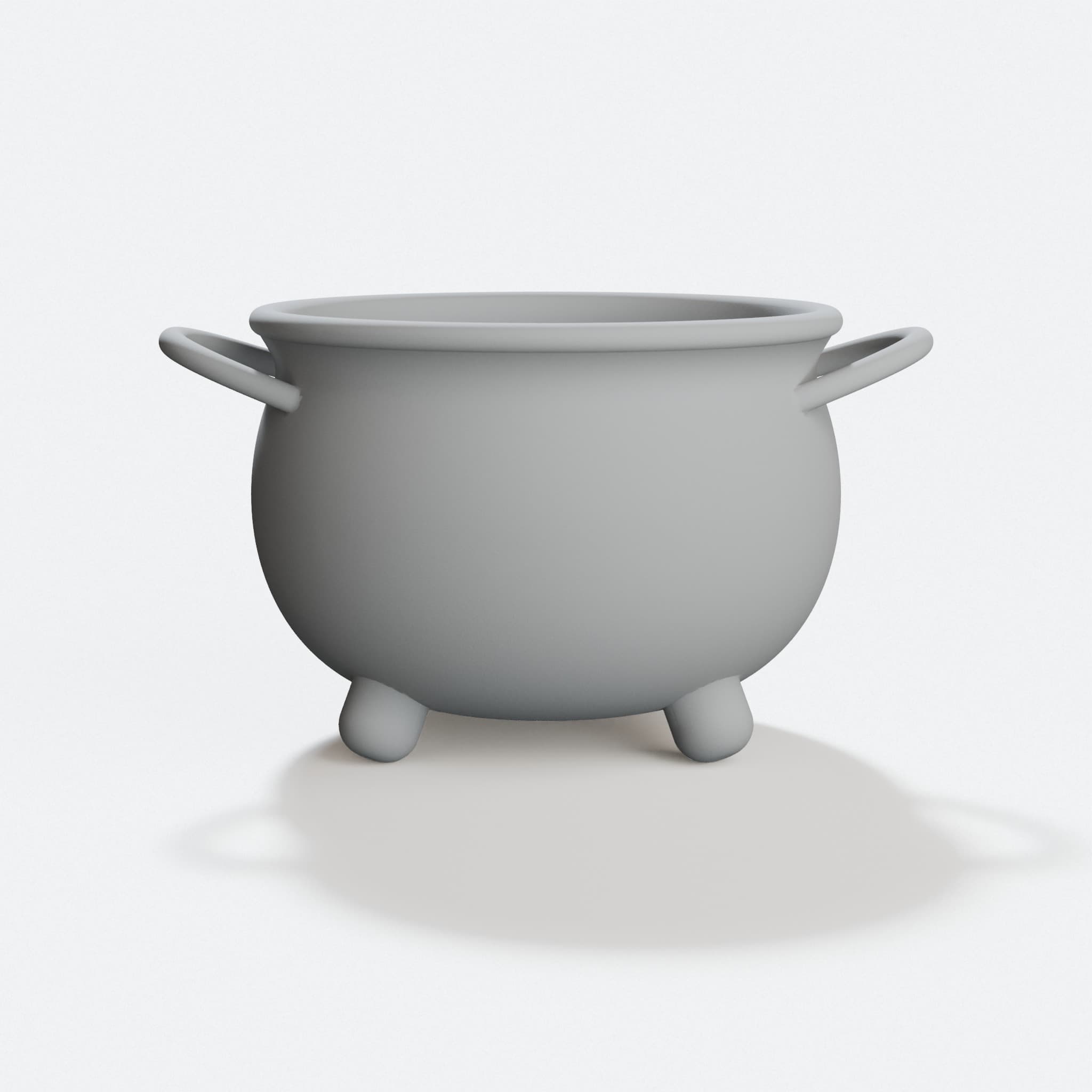 Halloween Cauldron 3D Printed Ornament Decoration, hero tilt