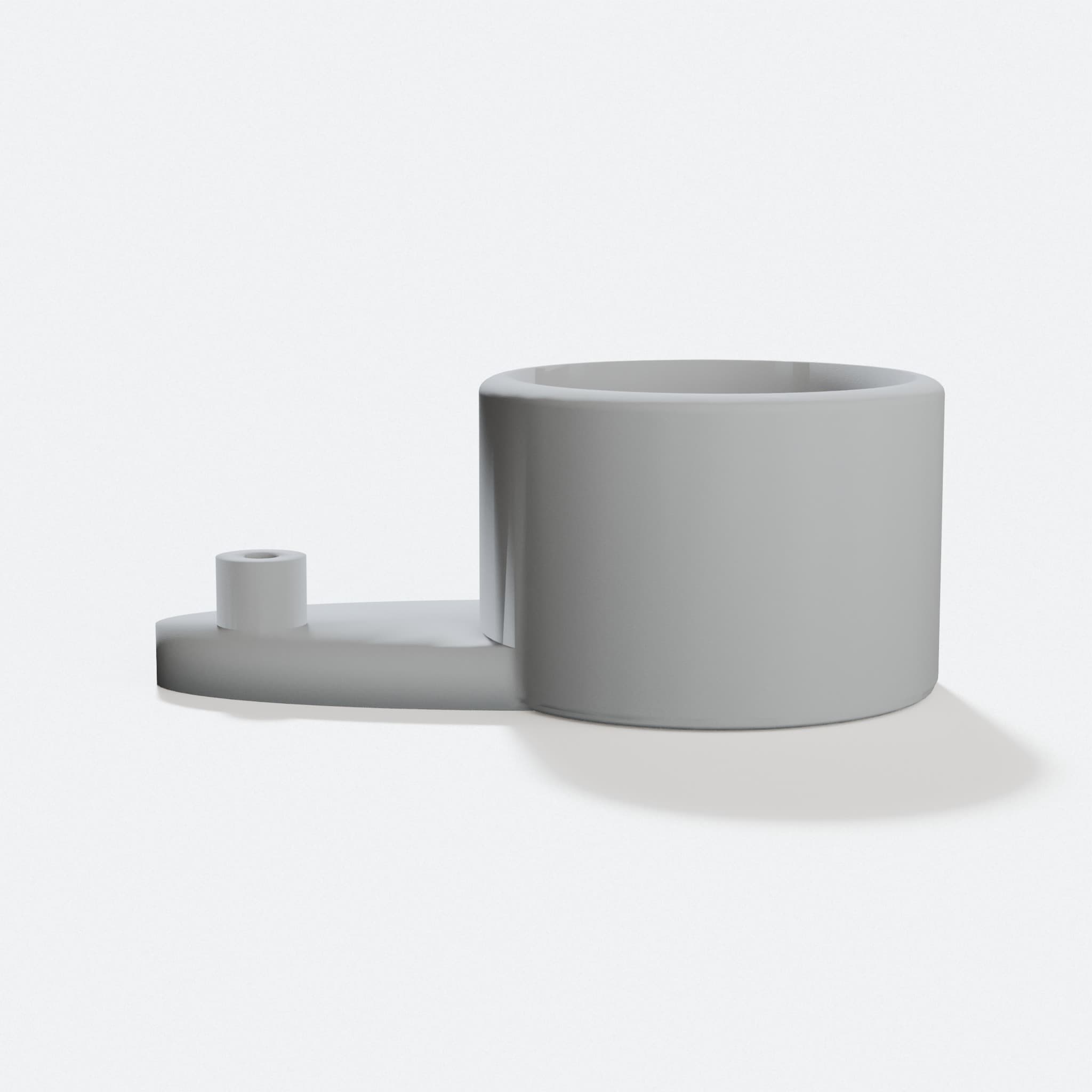Mini Cooper R56 Single Gauge Pod 3D Printed Car Accessory, hero tilt