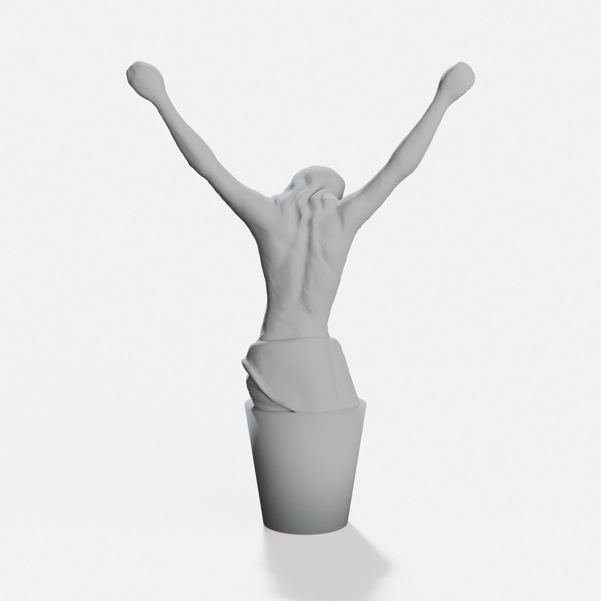 JESUS 3D Printed Wine Bottle Cork Stopper, hero tilt