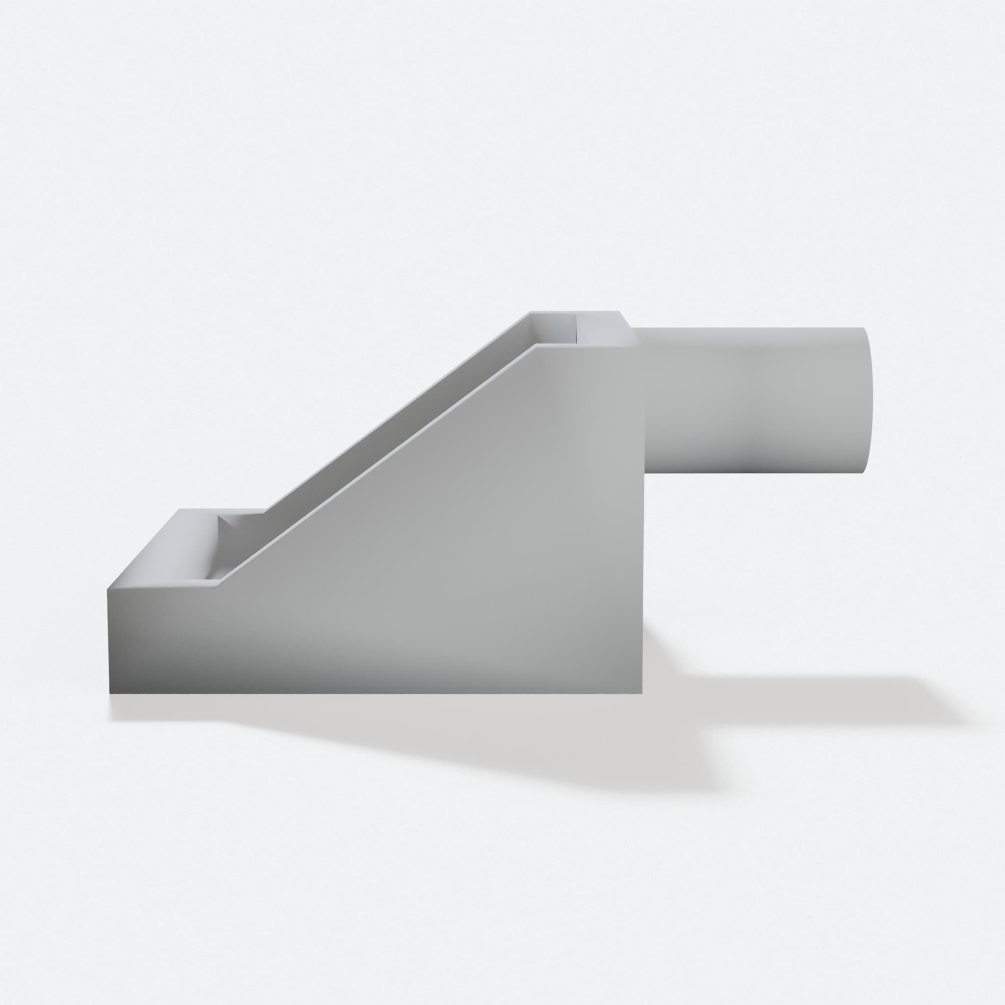 IKEA Kaustby Chair Seat Mount, 3D Printed Home Decor, hero tilt