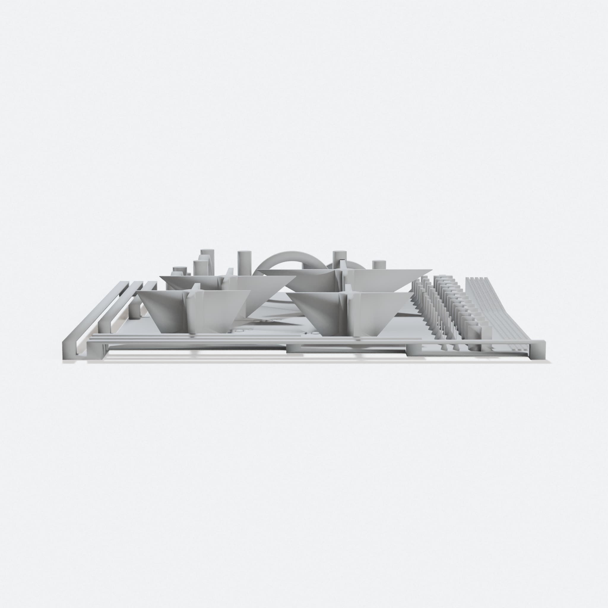 3D Printer Torture Test Kit, Multi-Test Accessory, hero tilt