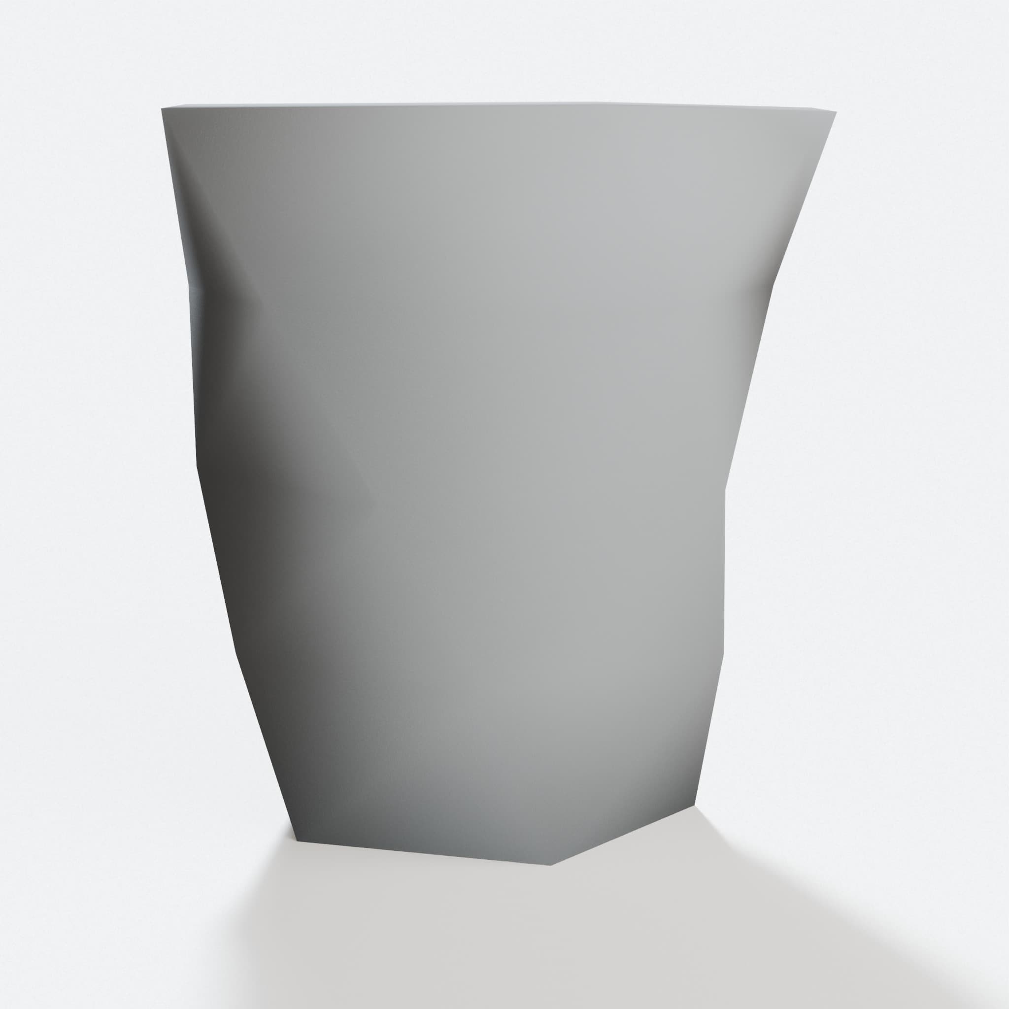 Customizable Twisted Polygon Vase - 3D Printed Home Decor, hero tilt