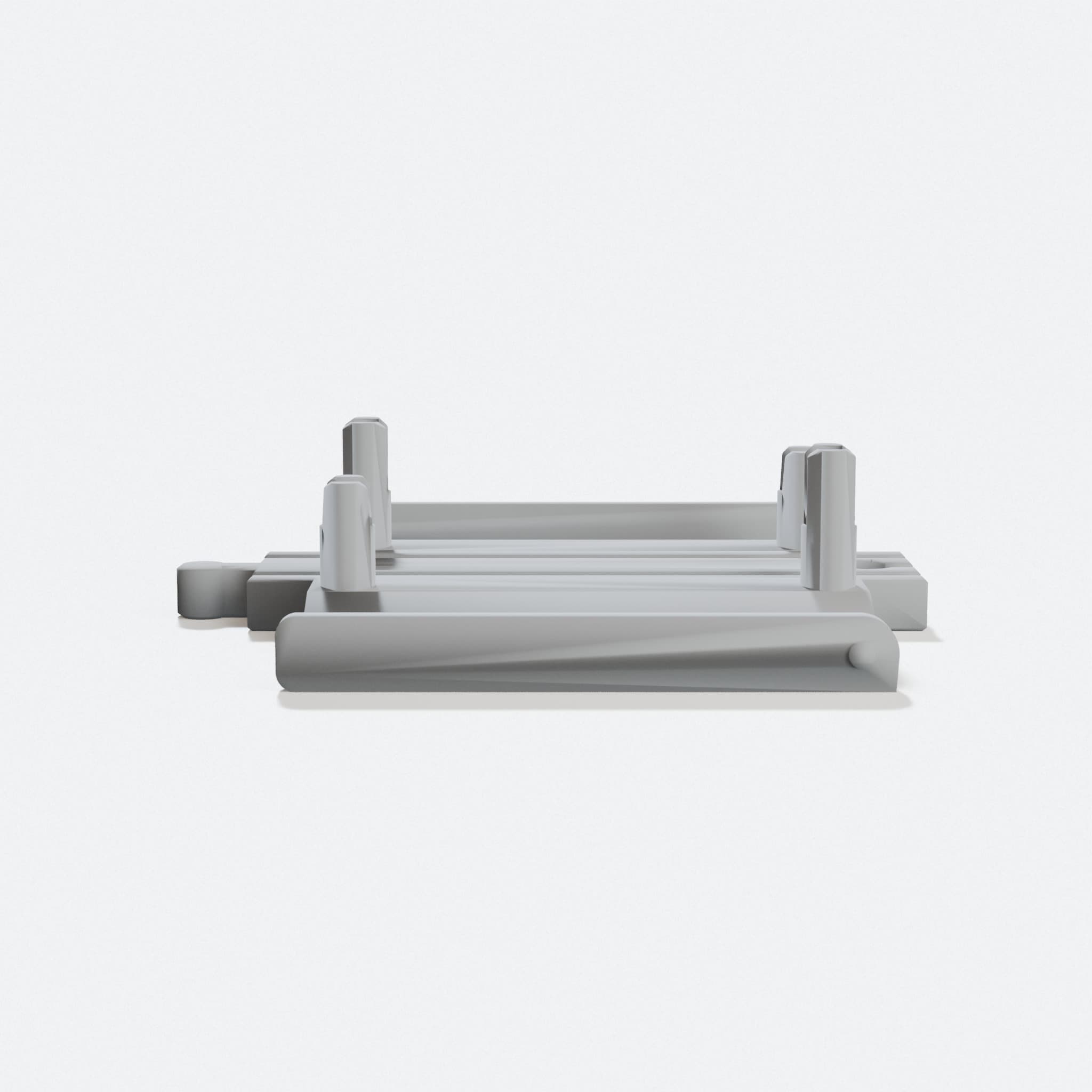 Wooden Train Track Crossing with Gate BRIO Compatible, hero tilt