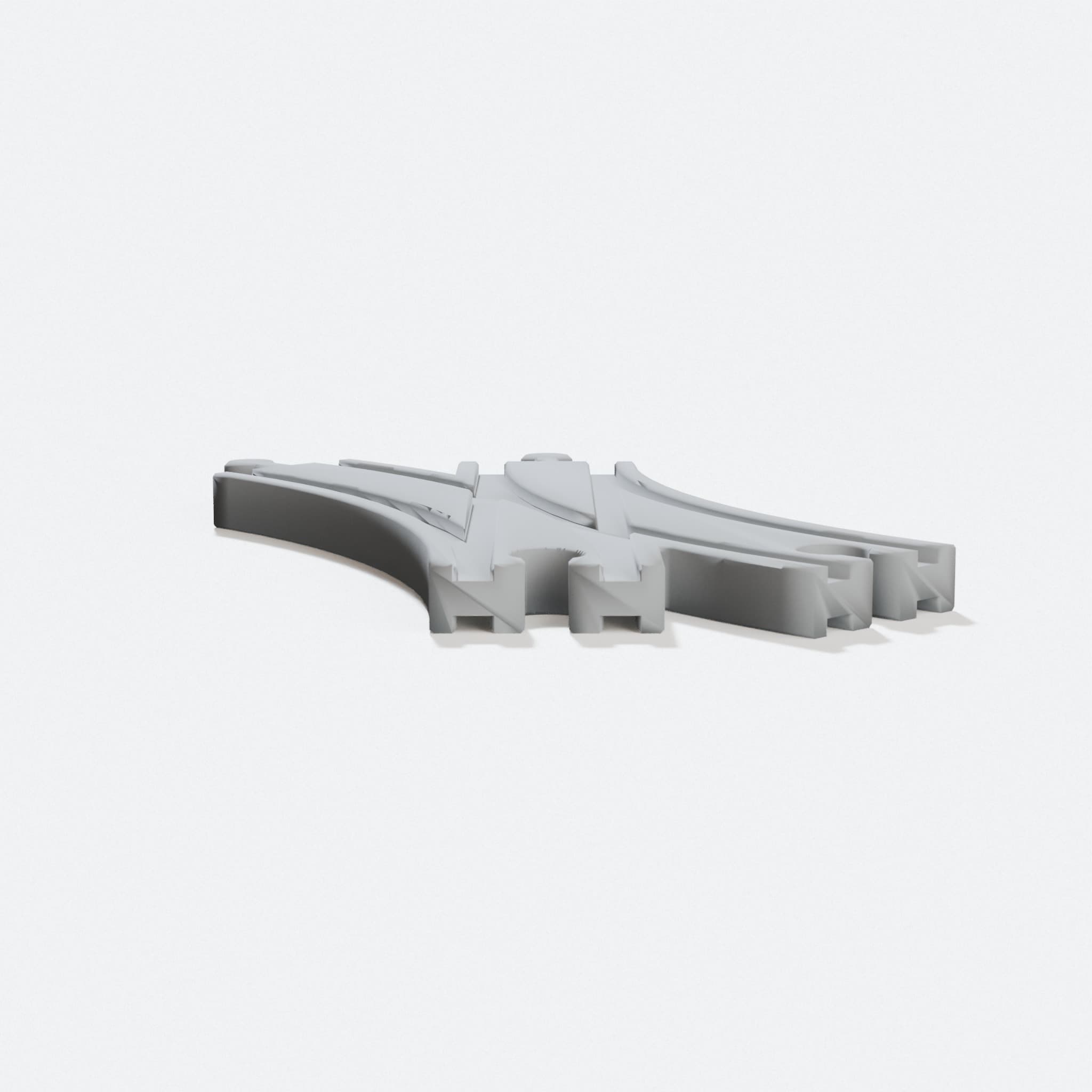 3D Printed Toy Train Track Set, BRIO Compatible, hero tilt
