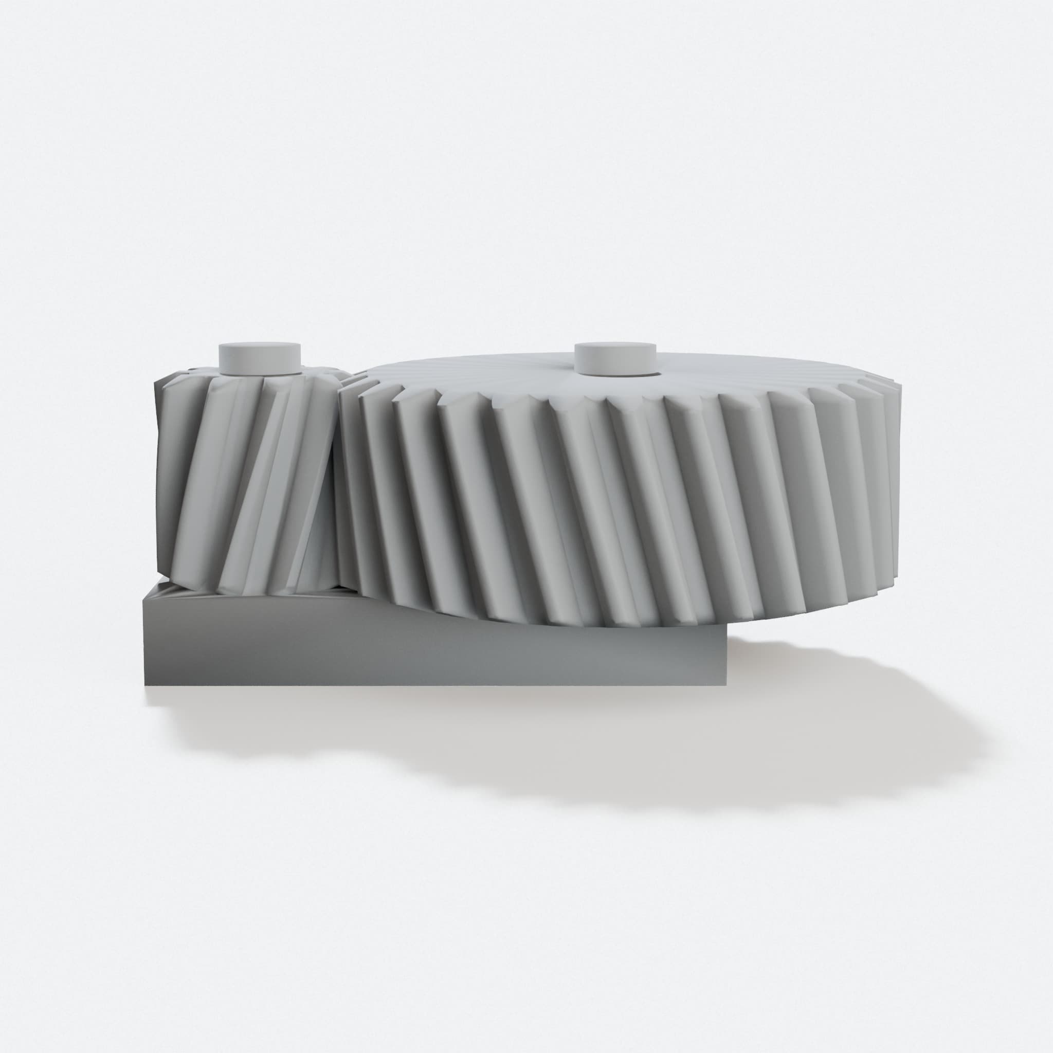 Parametric Involute Gear Pair Generator – 3D Print Model, hero tilt
