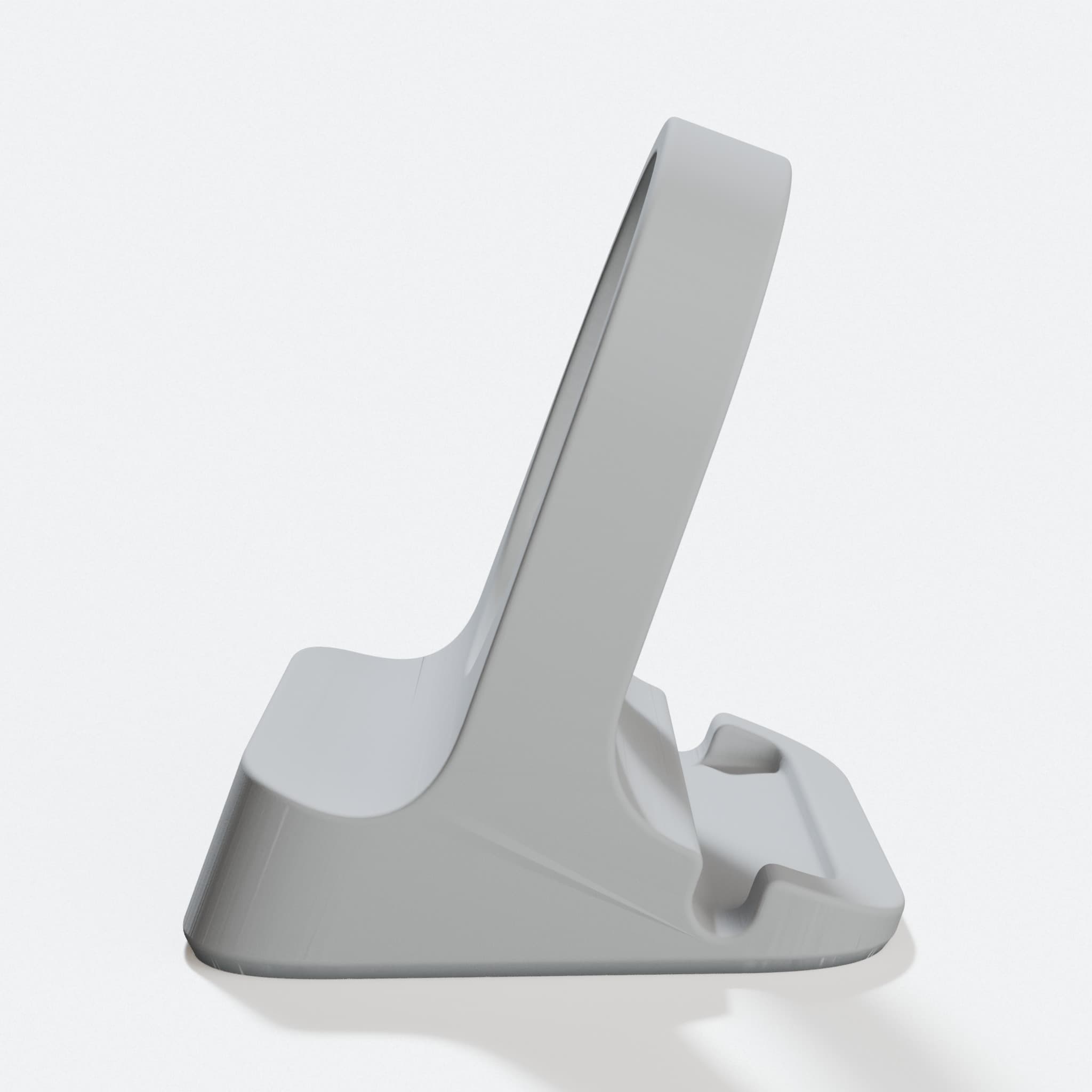 3D Printed Apple Watch 42mm Nightstand Stand, hero tilt