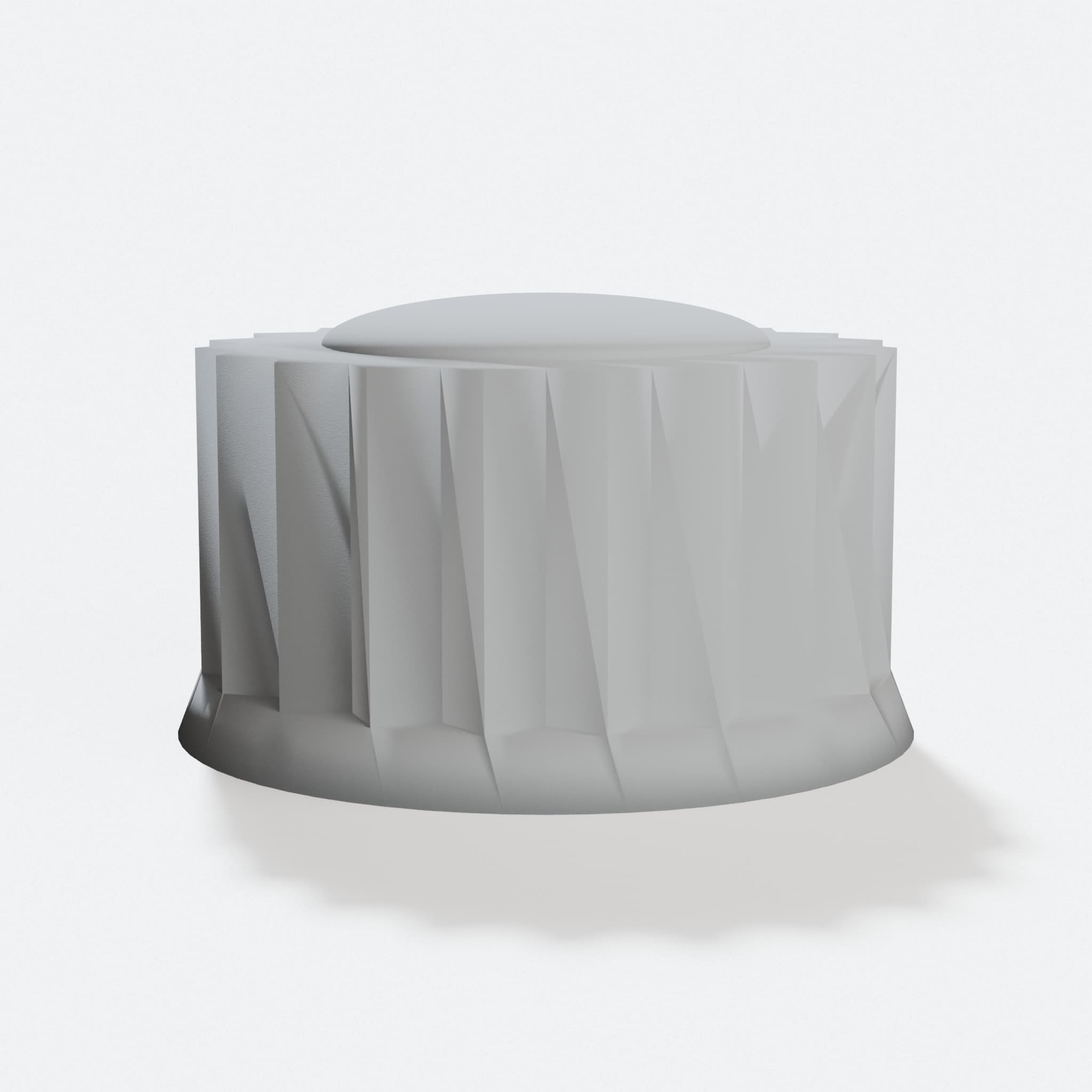 Parametric Snap-On Knob for Shafts with Flats, hero tilt