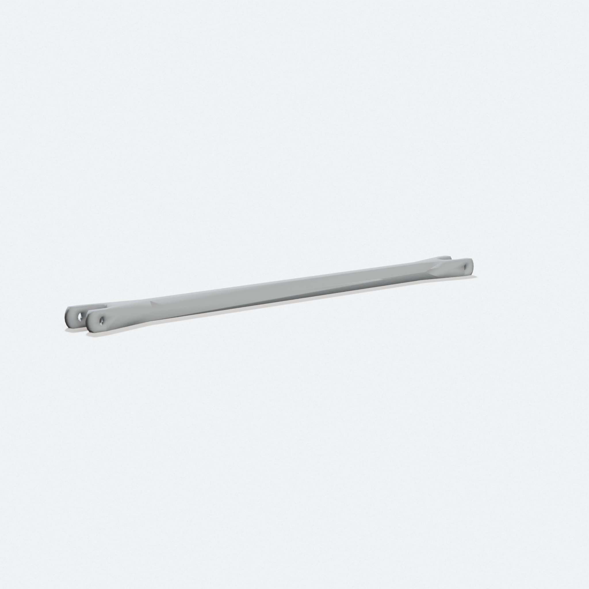 Customizable Rostock Delta Printer Rod with Jaws, hero tilt