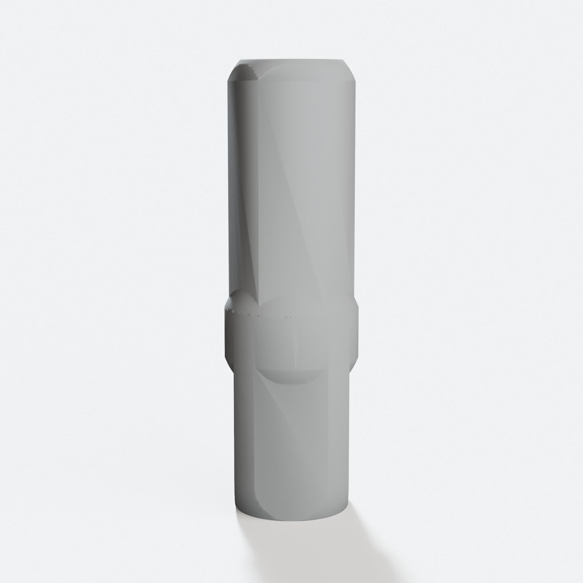 Hex Bit to 1/4" Square Adapter – 3D Printed Workshop Tool, hero tilt