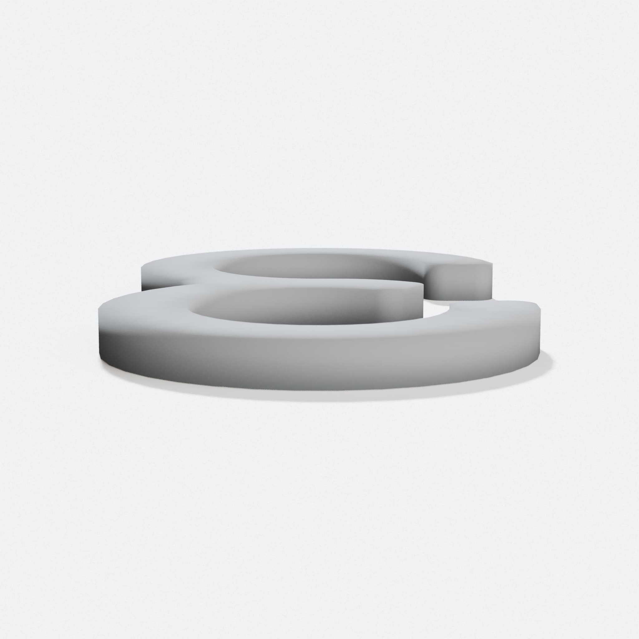 Universal Hook for Round Bars, 3D Printed Workshop Tool, hero tilt