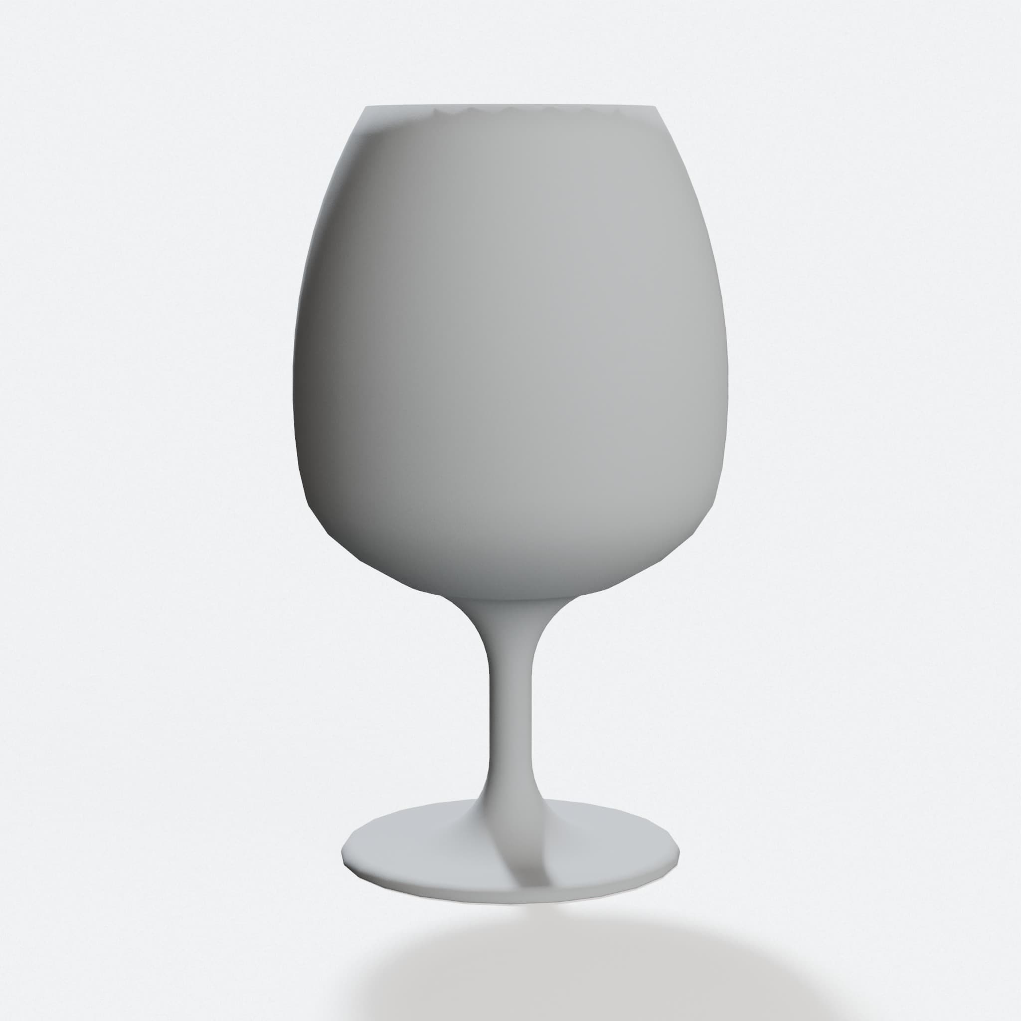 3D Printed Wine Glass for Home Decor, hero tilt