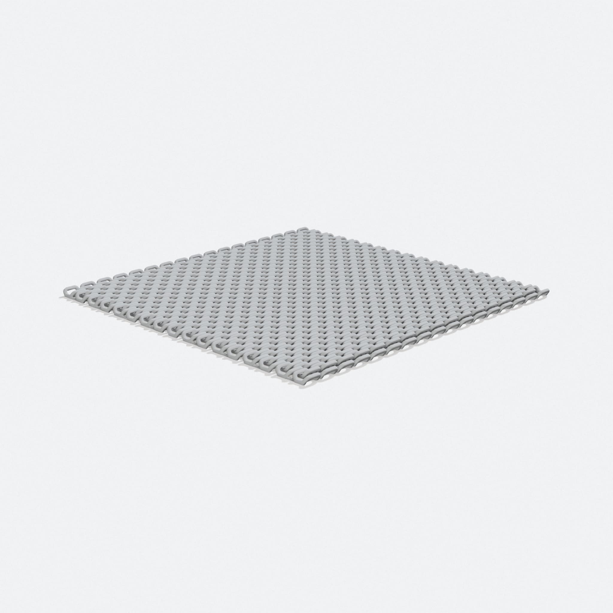 Fabric of Thyme 3D Printed Toys Chainmail 20x20cm, turn three quarter
