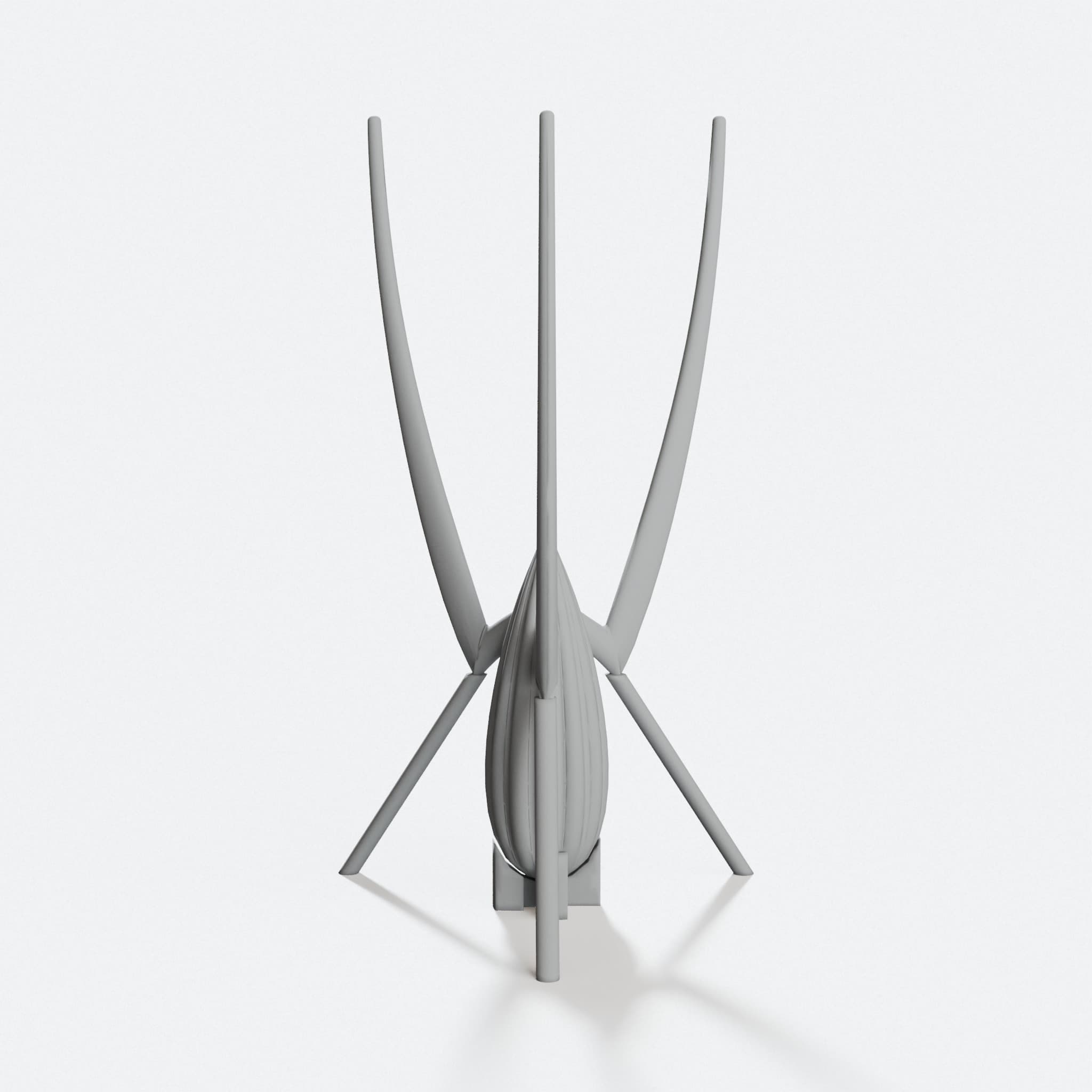 3D Printed Starck Juicy Salif Lemon Squeezer, hero tilt