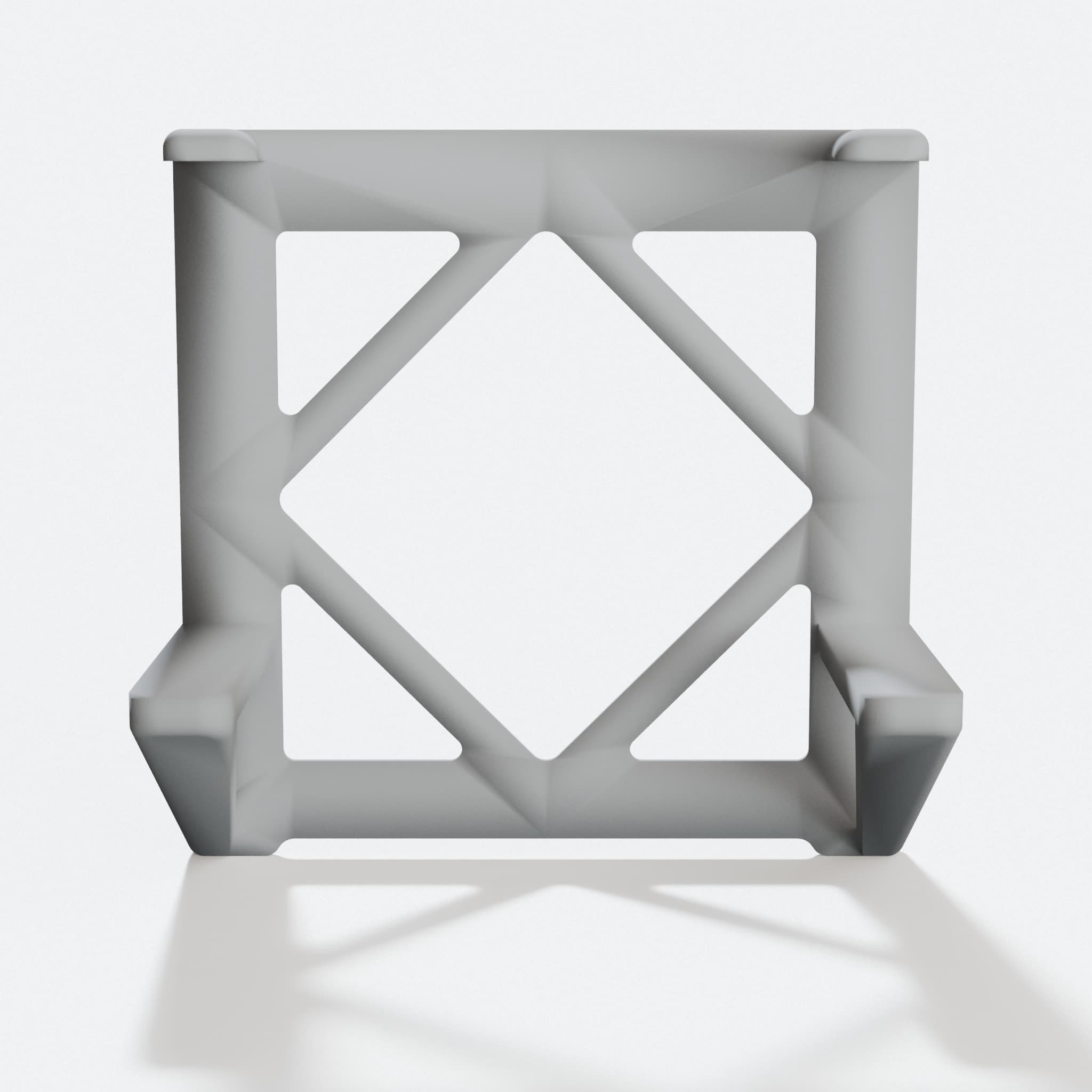 3D Printed TV Set Top Box Shelf for Home Decor
