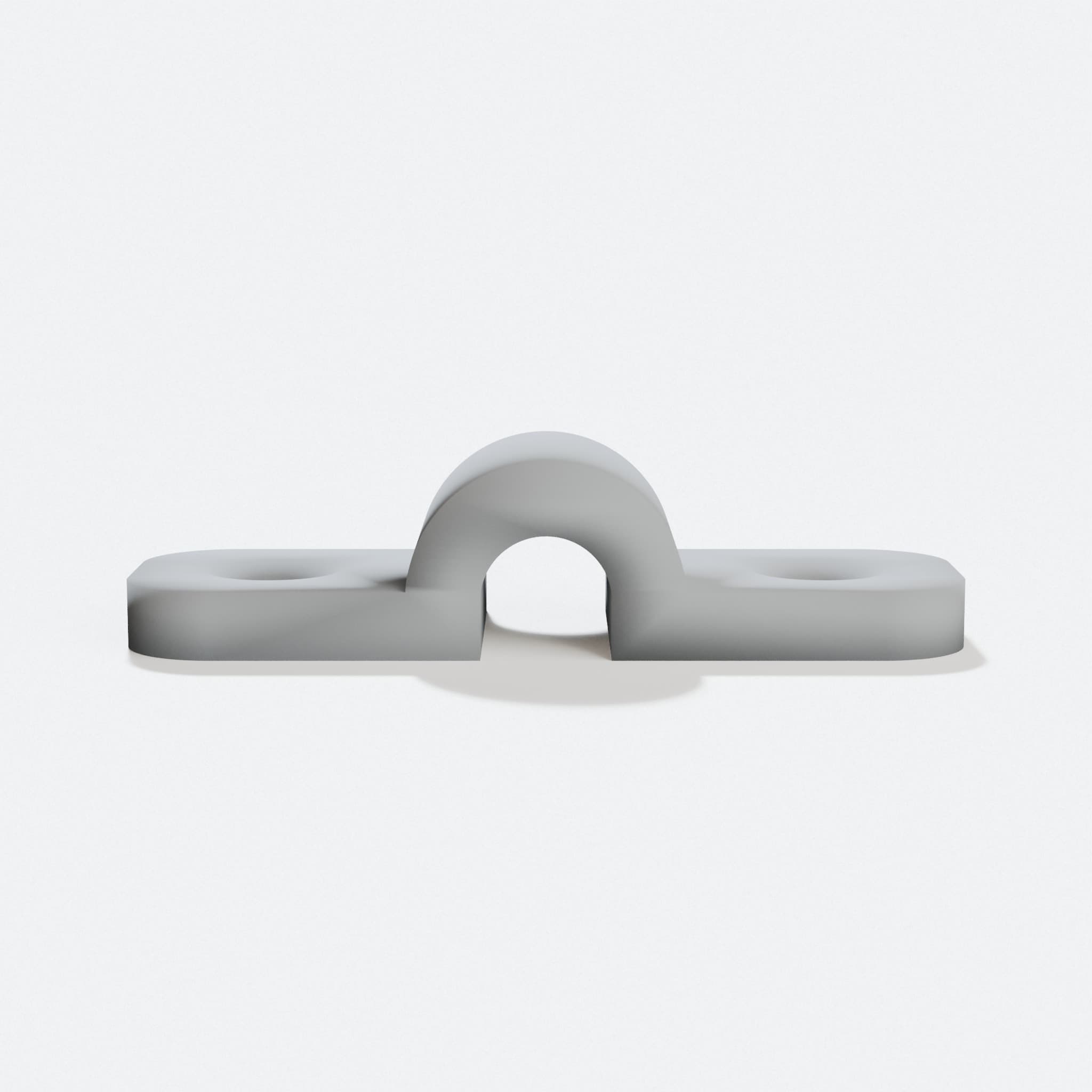 Cable Clamp for 6mm Wire Bundles, hero tilt