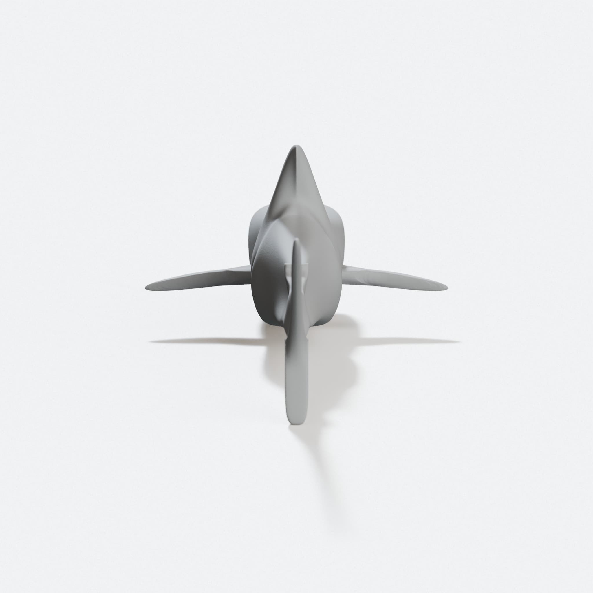 Shark Keychain – 3D Printed Toy Charm, hero tilt