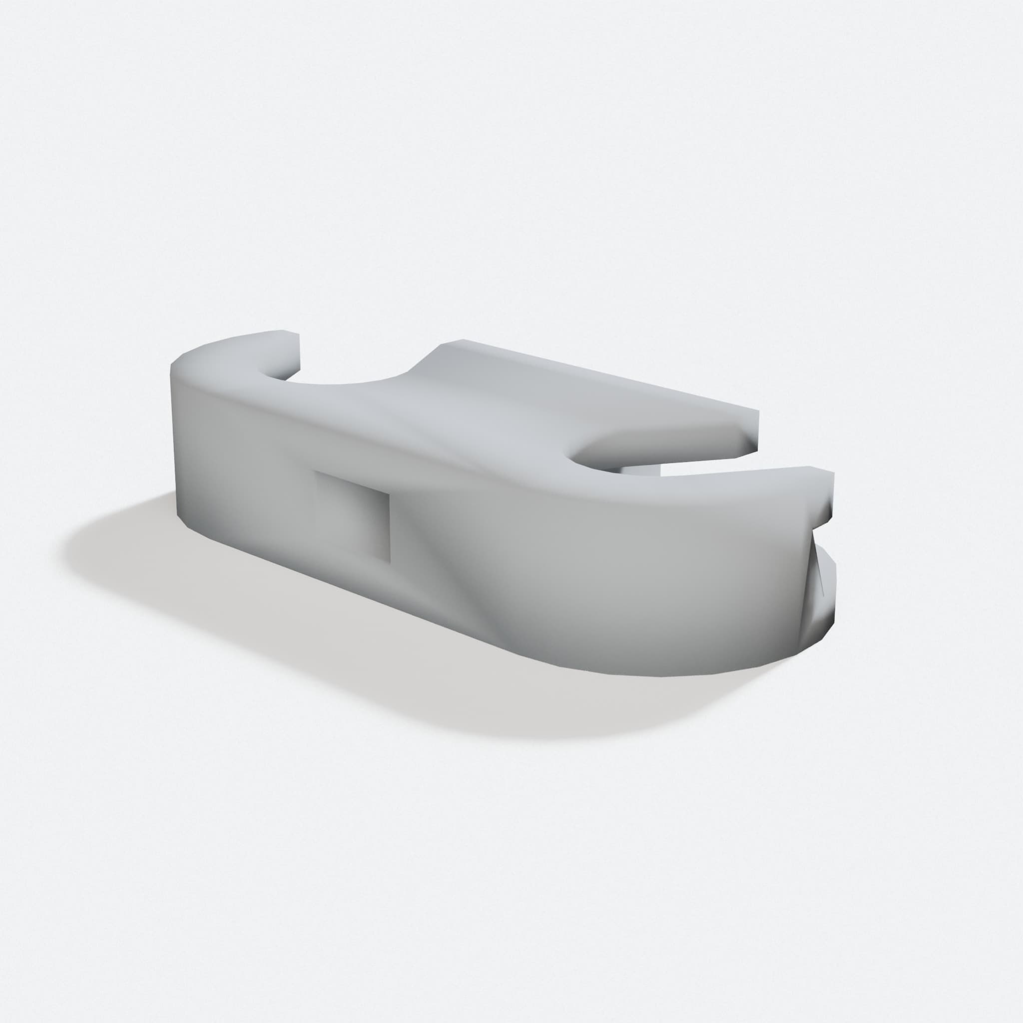 Compatible with IKEA Hemnes Hinge - 3D Printed Replacement Part, turn three quarter