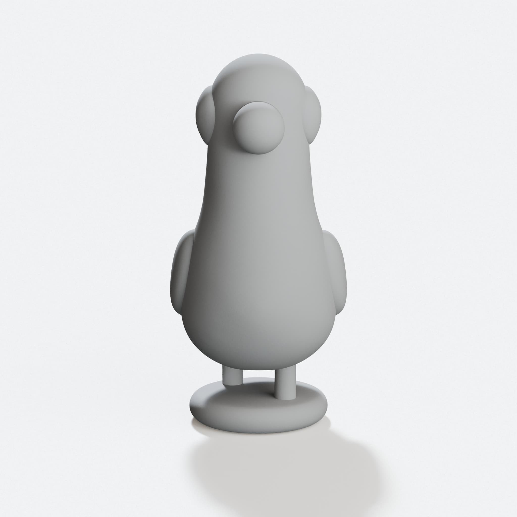 Kurzgesagt Duck Display Figure for Science Fans, hero tilt