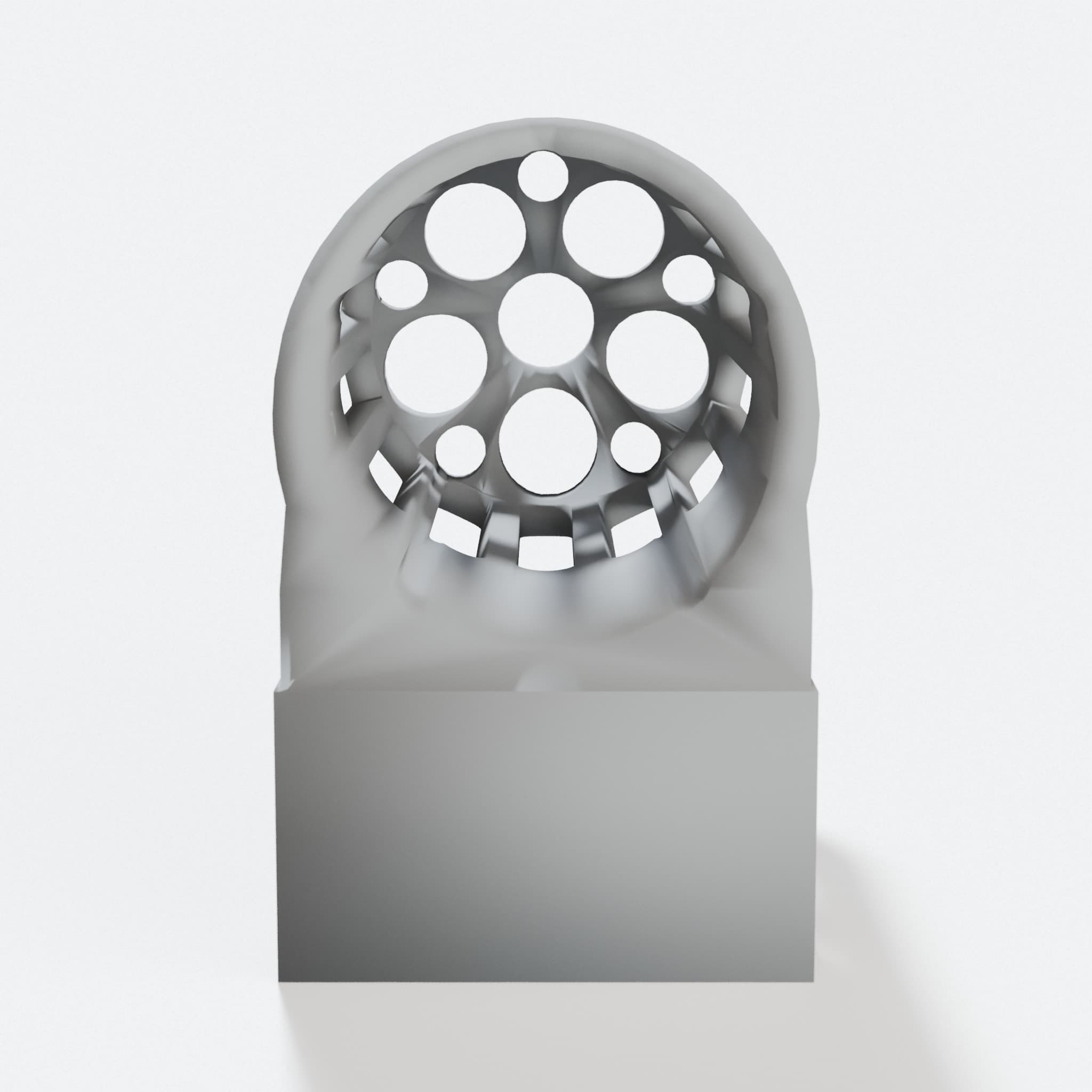 Fish Tank Plant Holder 3D Printed Gift, hero tilt