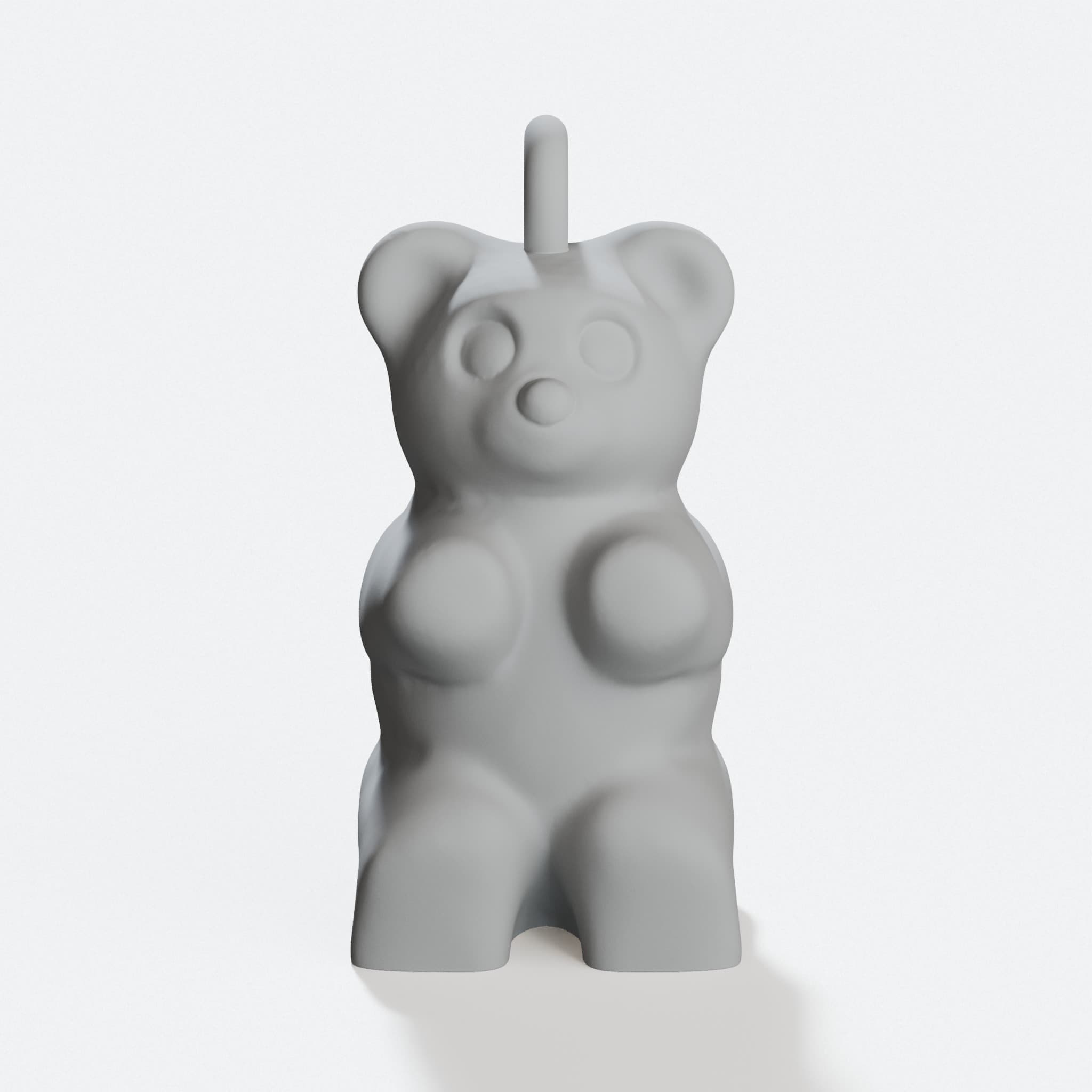 Gummy Bear Pendant 3D Printed Gift for You, hero tilt