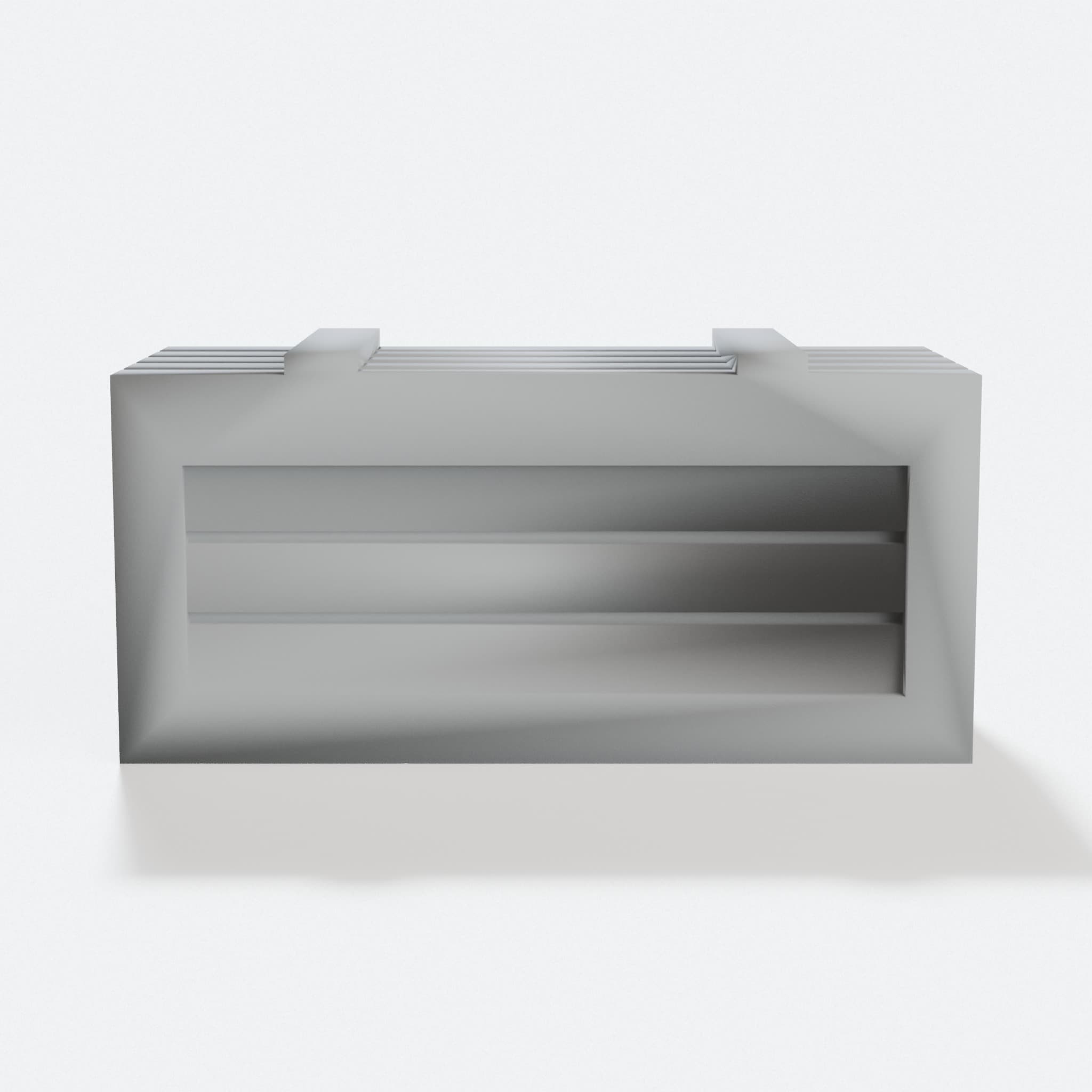 Small Wooden Box HO Scale 3D Printed Toys for Dioramas, hero tilt