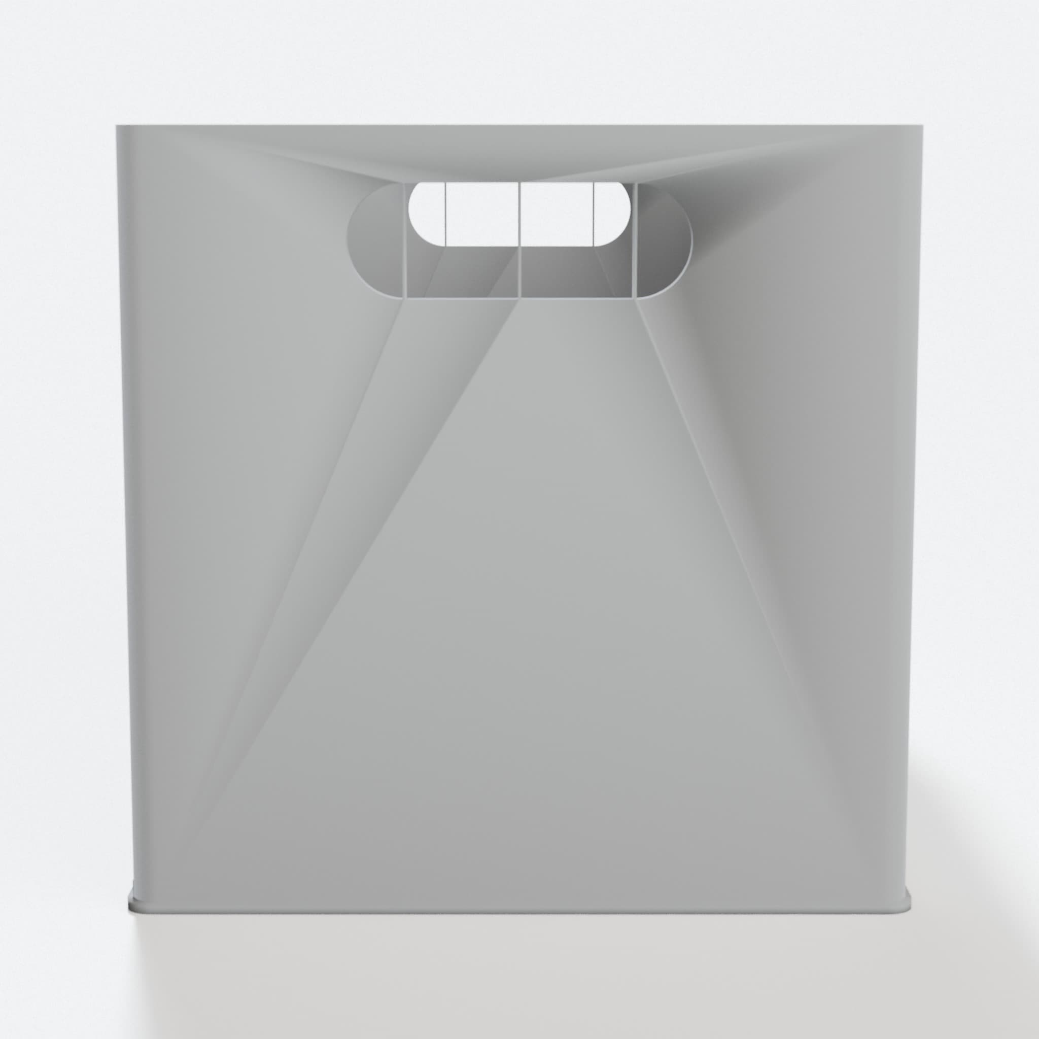3D Printed Parametric Storage Box with Hex Bottom, hero tilt