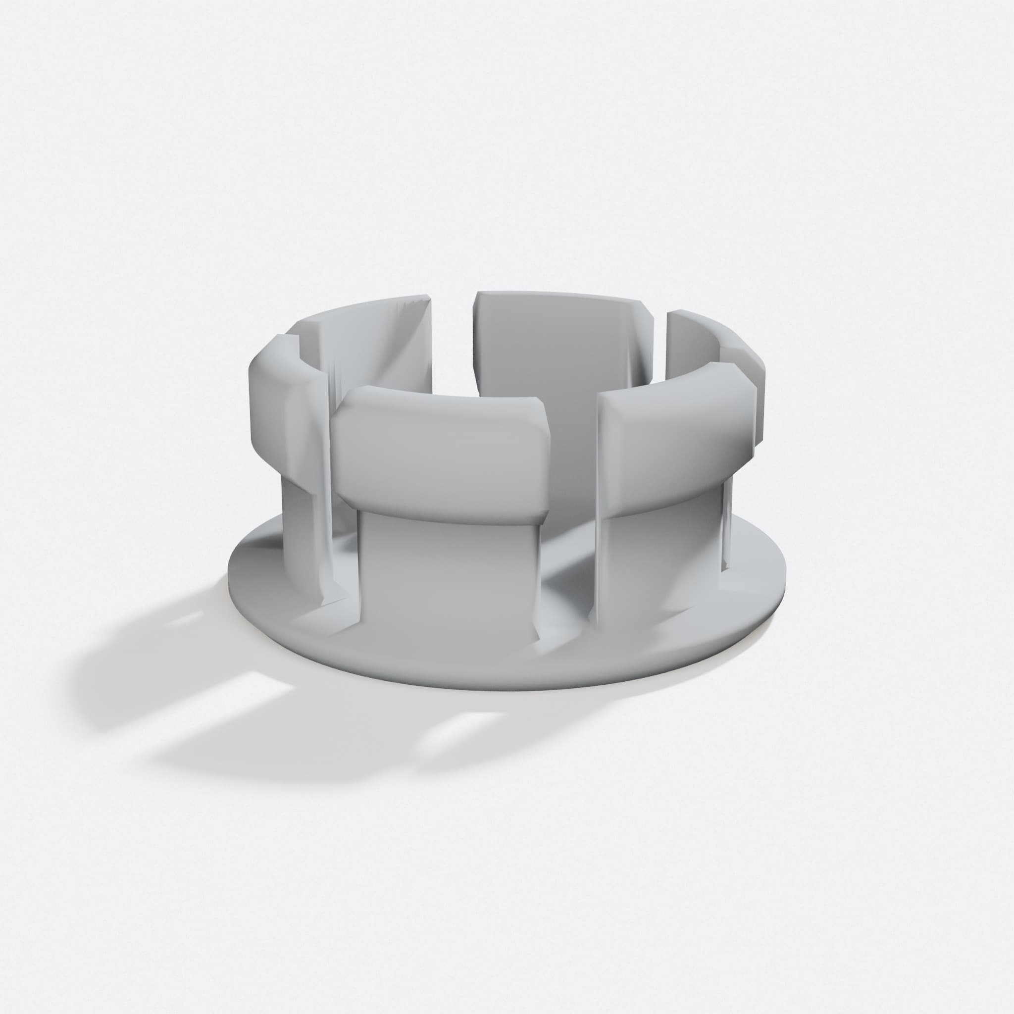 Metal Tubing Plugs Set - 3D Printed Workshop Tools, turn three quarter