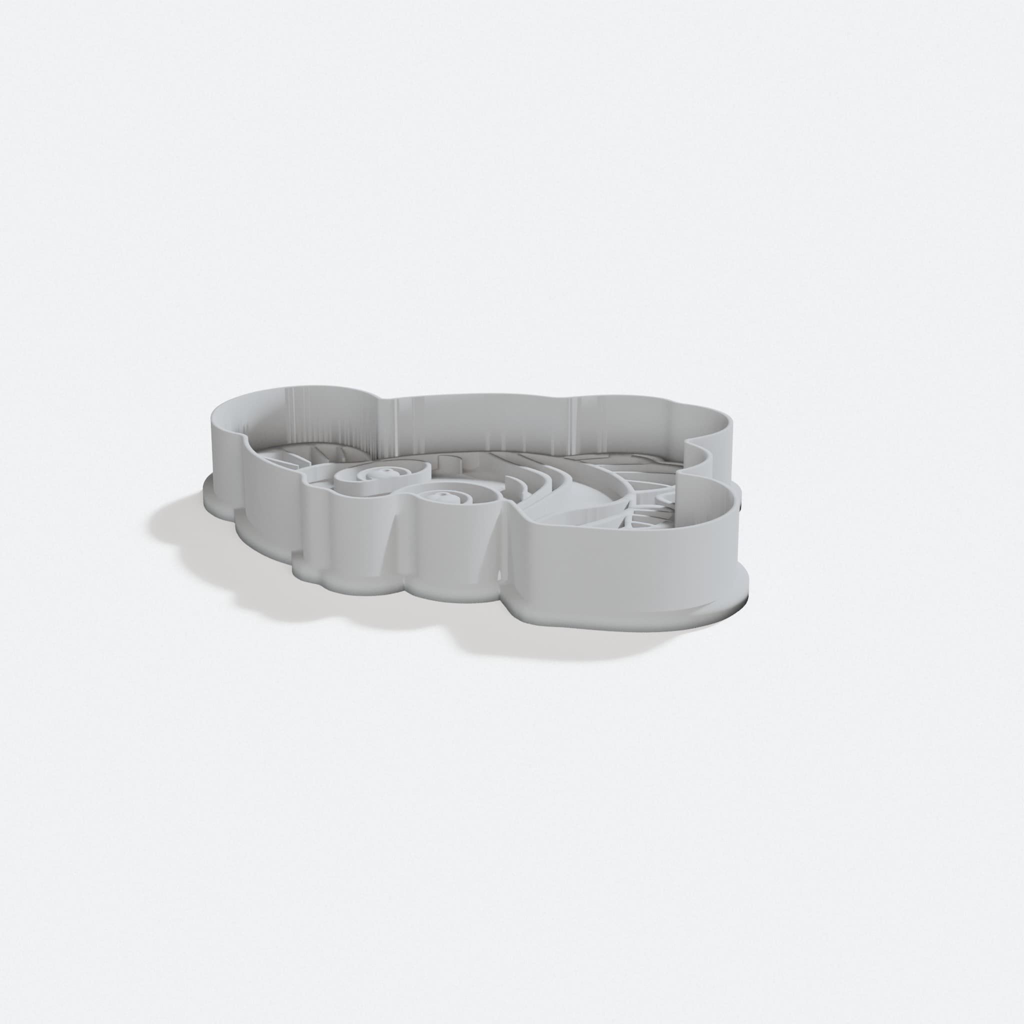Nemo 3D Printed Cookie Cutter for Kitchen Baking, turn three quarter