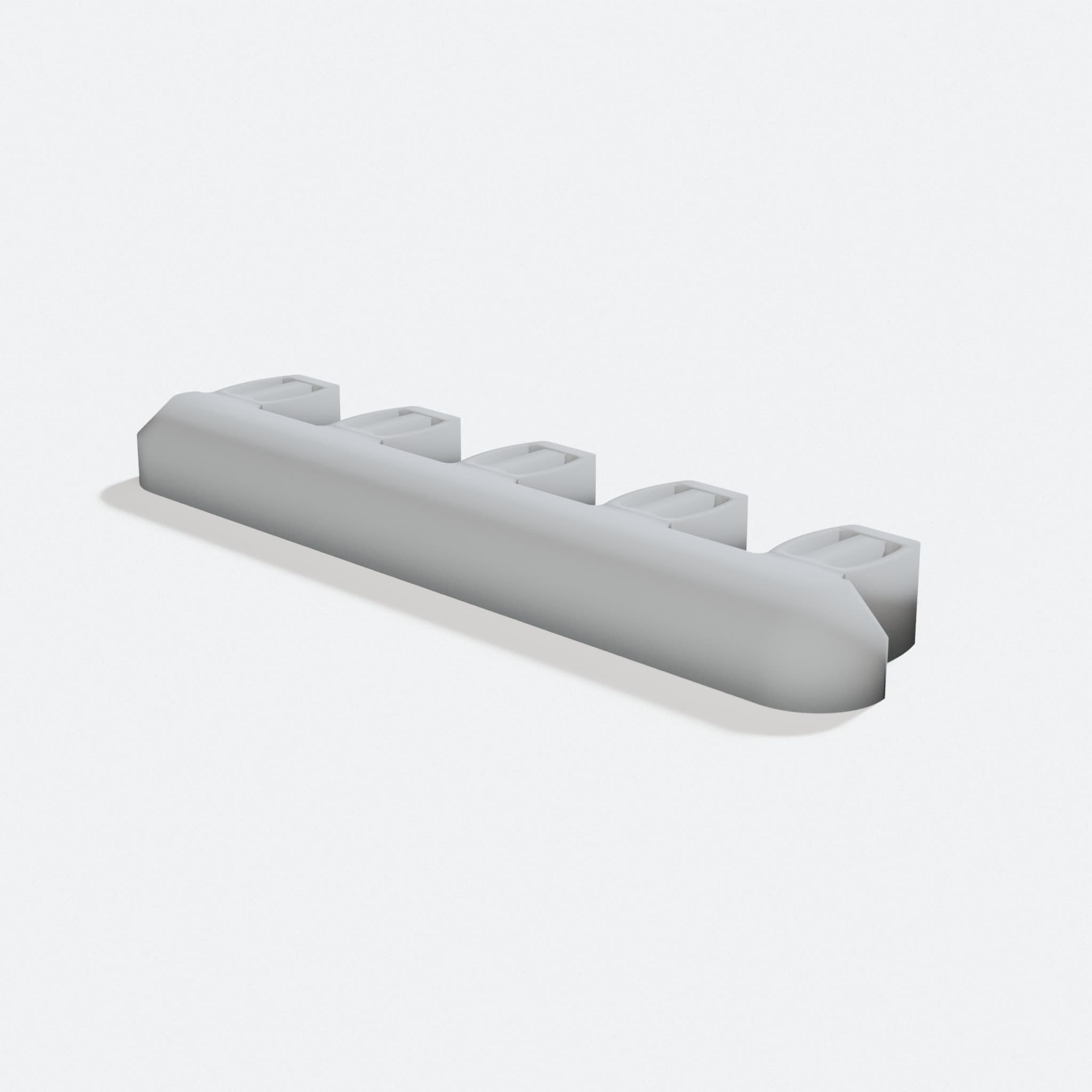Pocket Socket Bar 3/8in Drive, 3D Printed Workshop Tool, turn three quarter