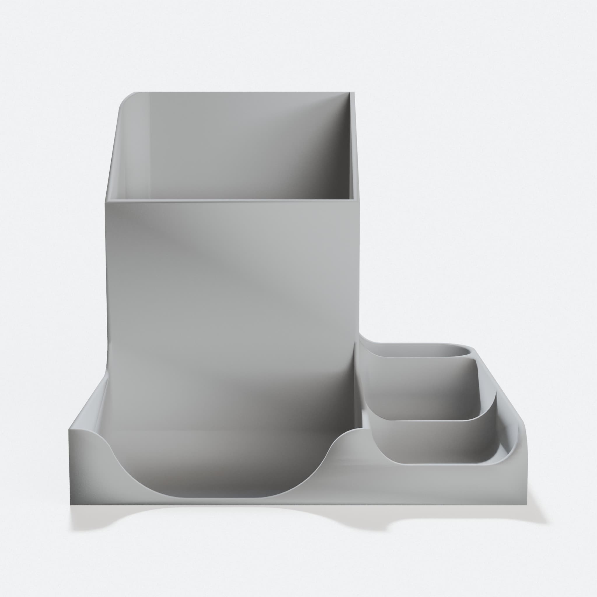 Desk Organizer: 3D Printed Office Accessories, hero tilt