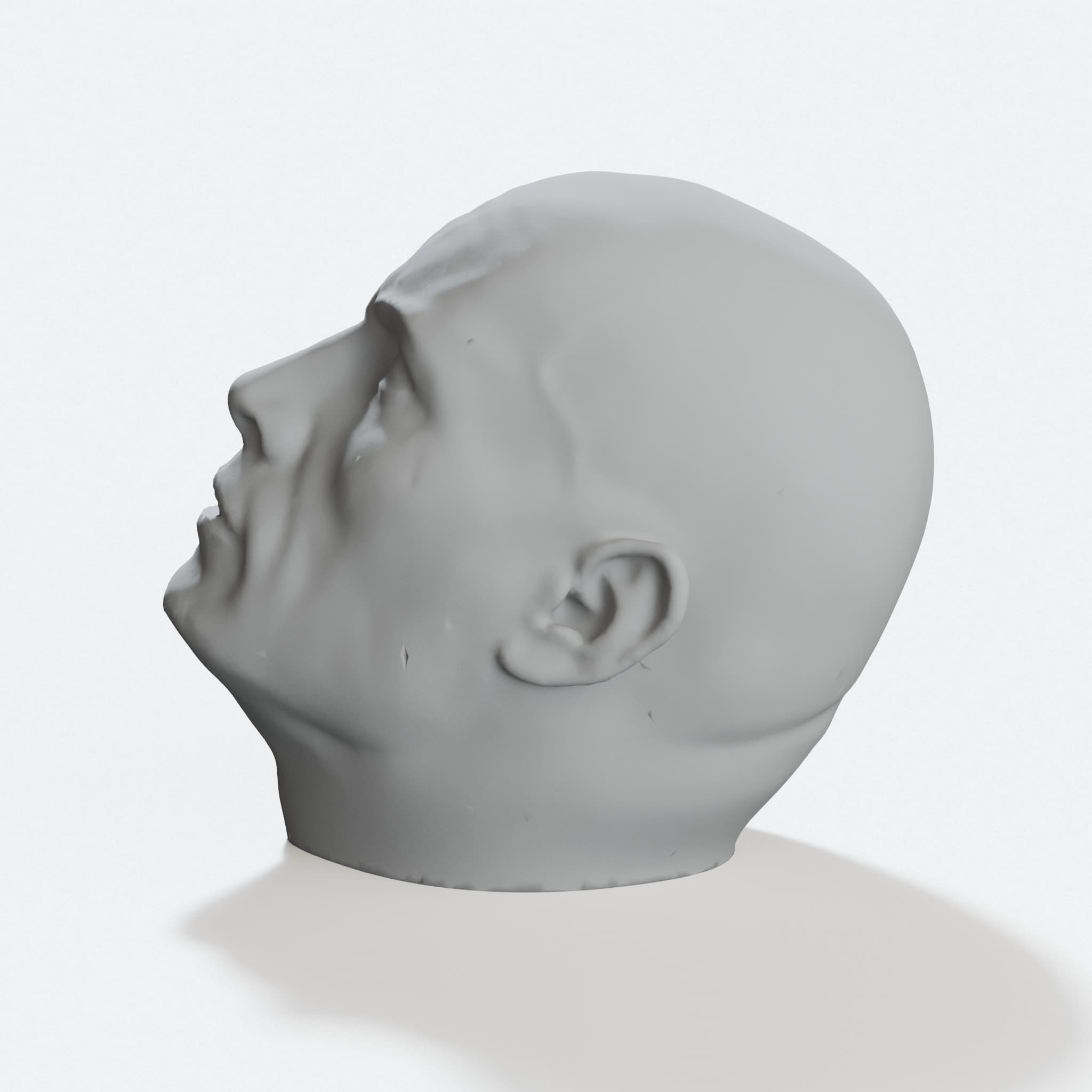 The Rock Toothpaste Lid, 3D Printed Home Decor, hero tilt