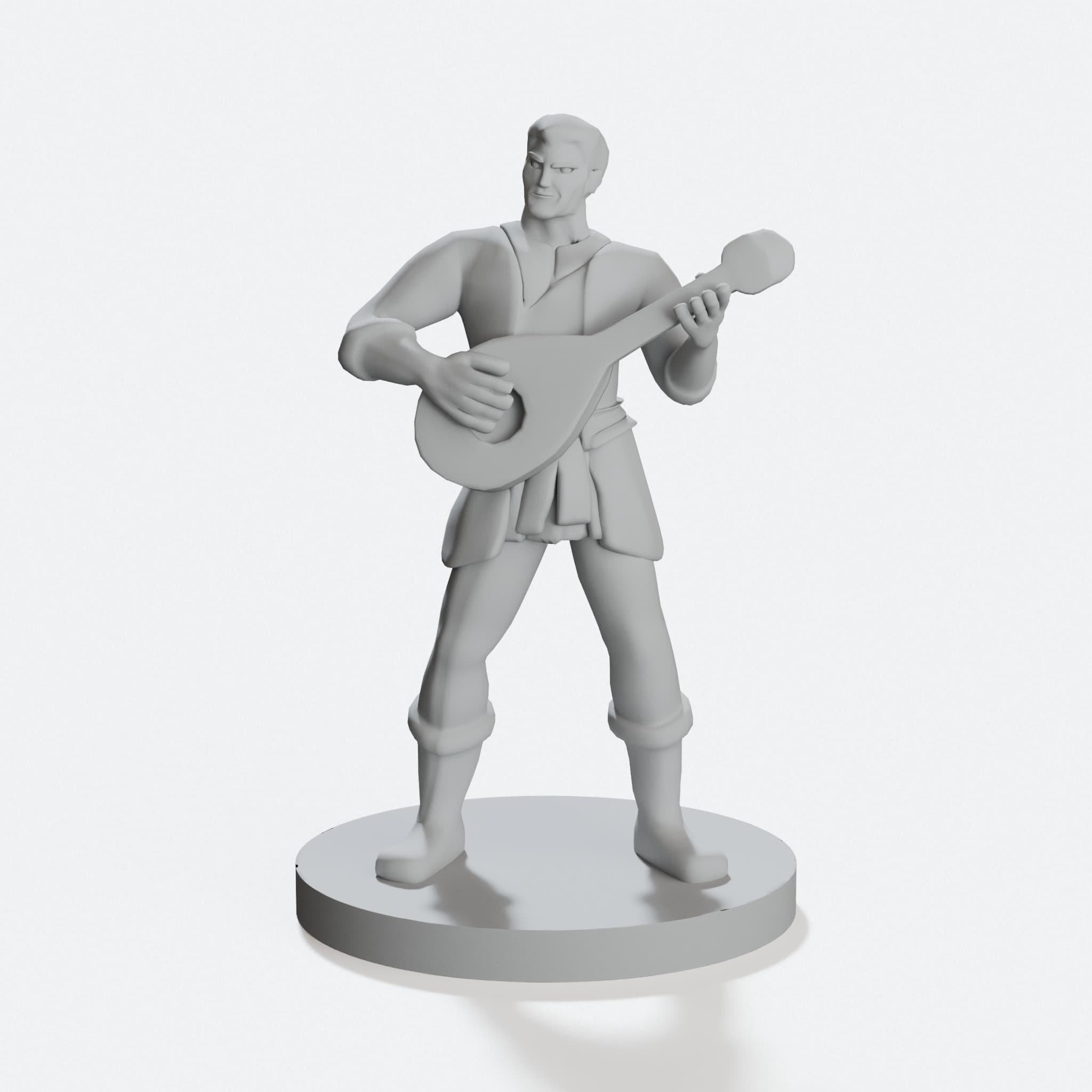 NPC Collection 2 - 3D Printable Fantasy Characters, hero tilt
