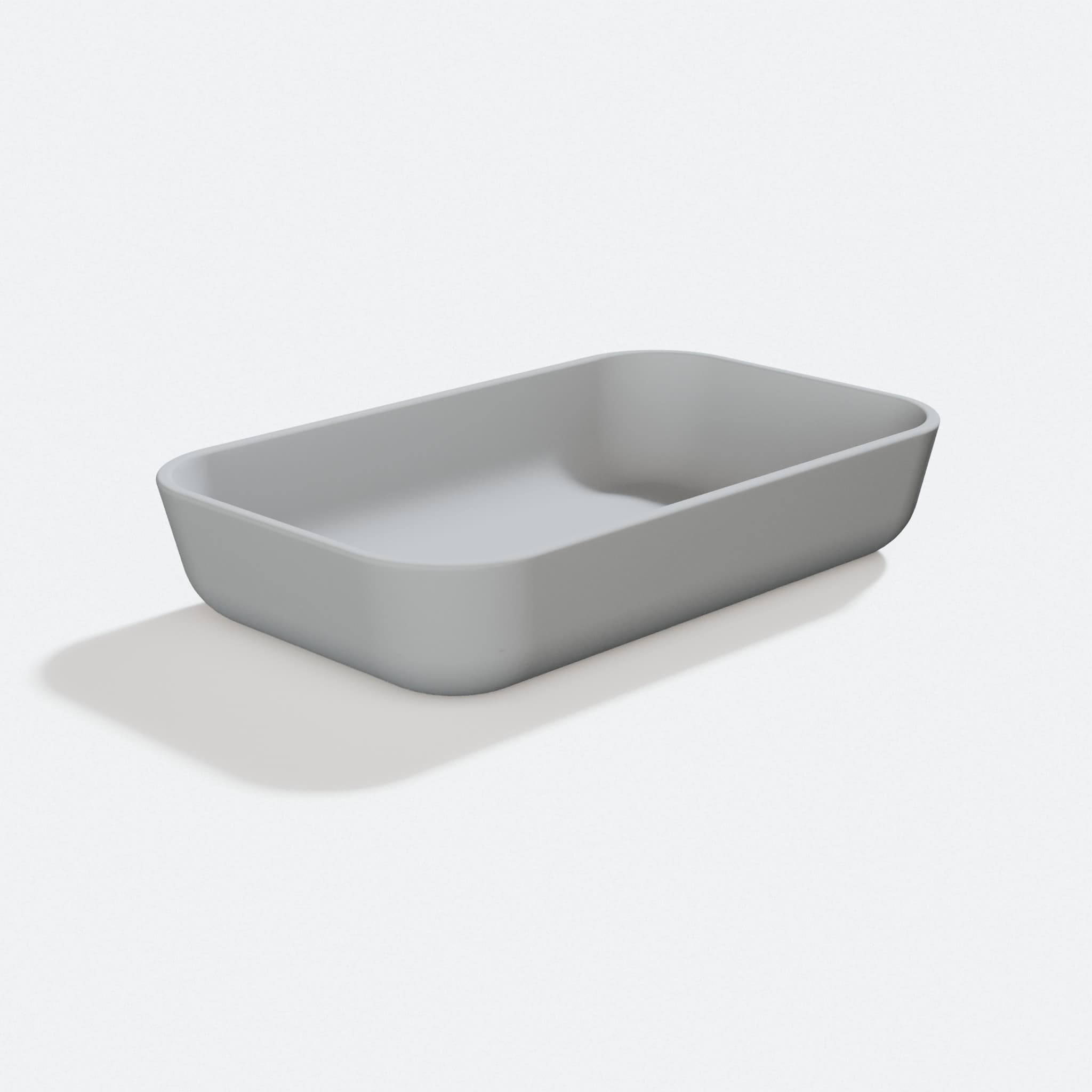 Extra Large Soap Dish with Dual Bar Capacity, turn three quarter